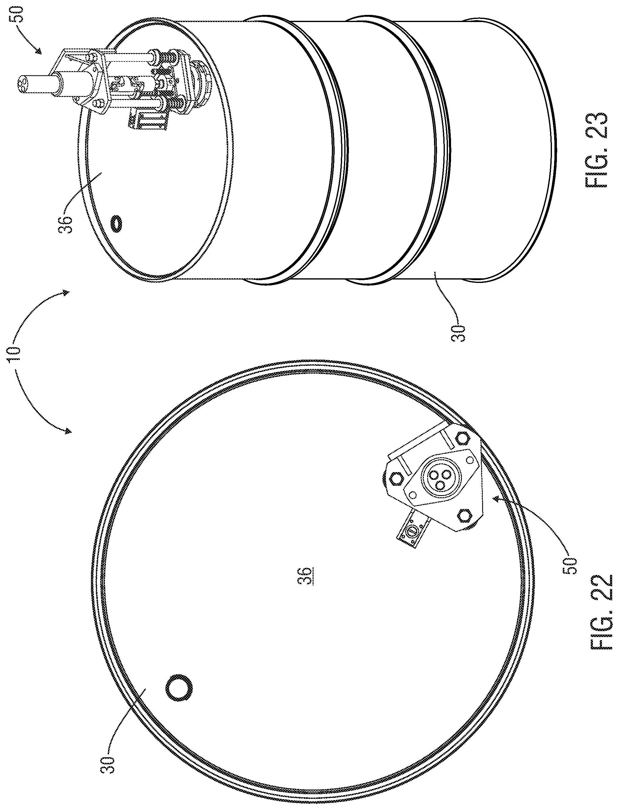 Patent US11780614 Figure 17 – Systems, apparatus and methods for engaging a cap releasably secured in a container