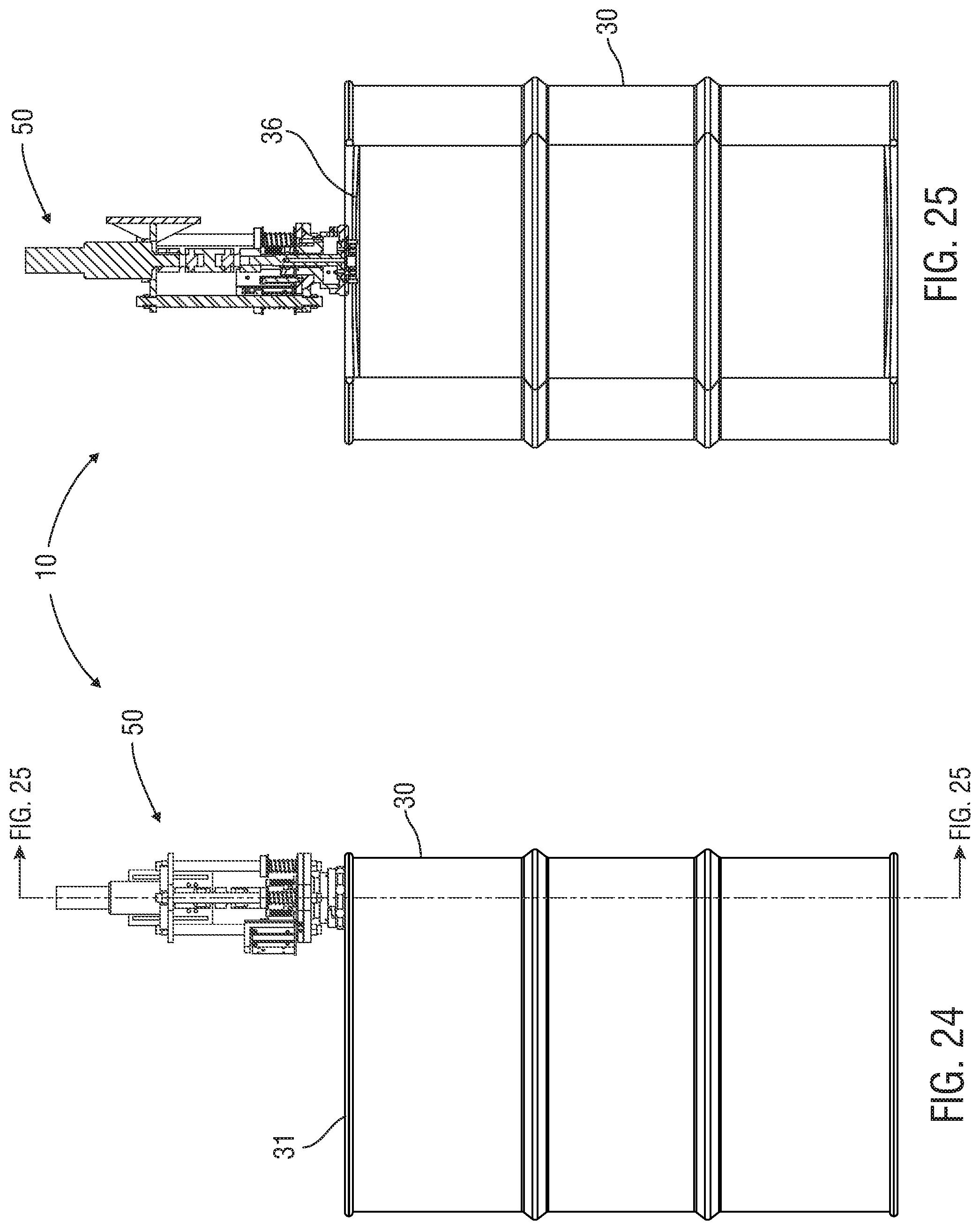 Patent US11780614 Figure 18 – Systems, apparatus and methods for engaging a cap releasably secured in a container