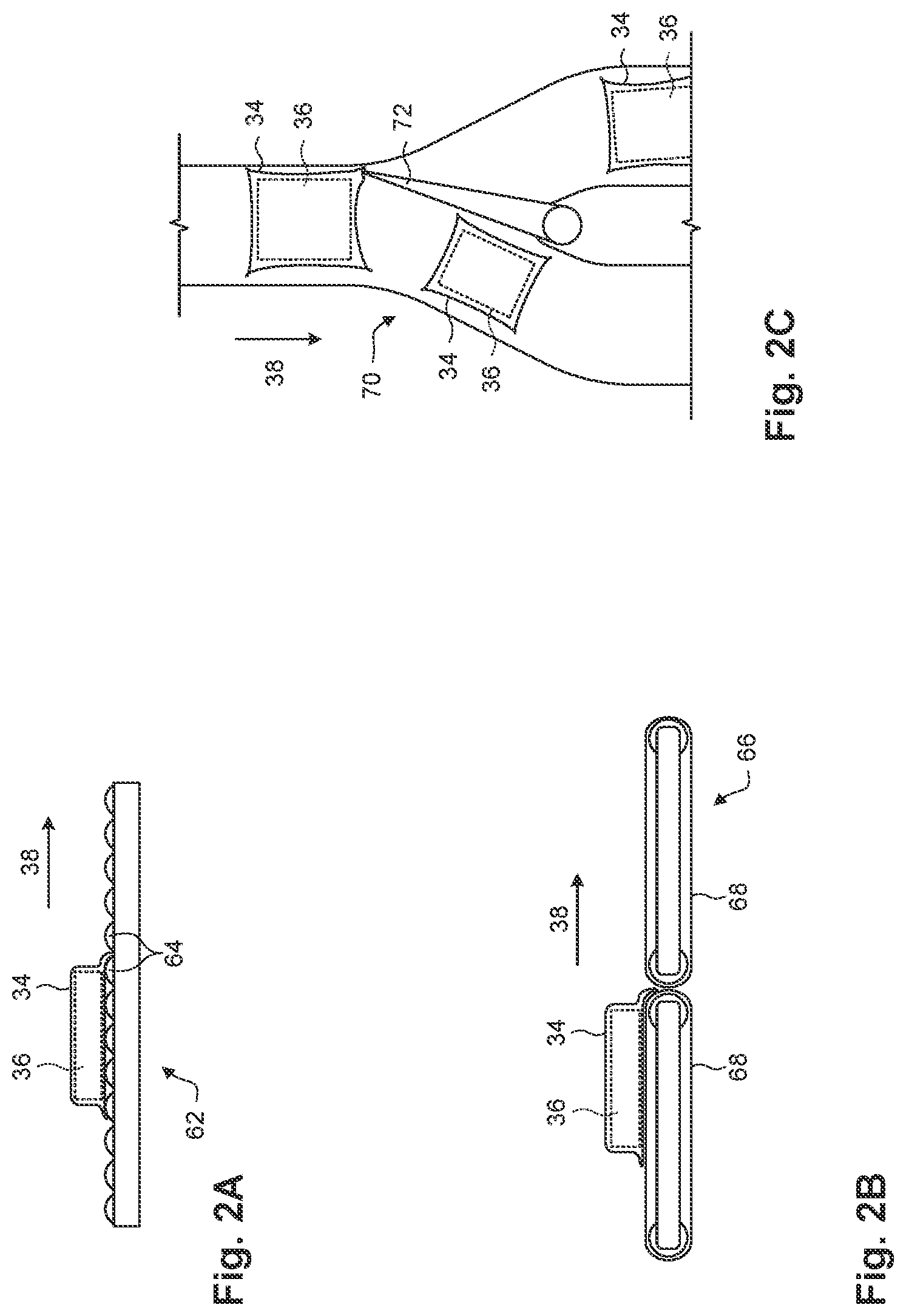 Patent US11780617 Figure 2 – Flexible package conveyance