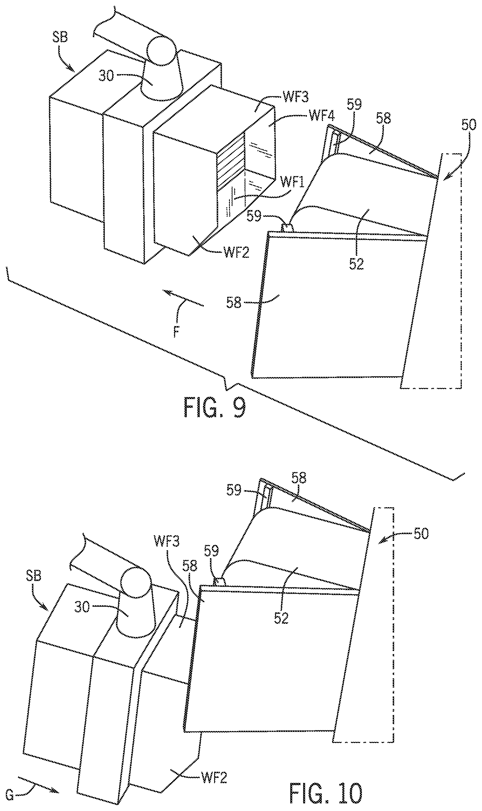 Patent US11780619 Figure 7 – Systems for packaging stacks of bags