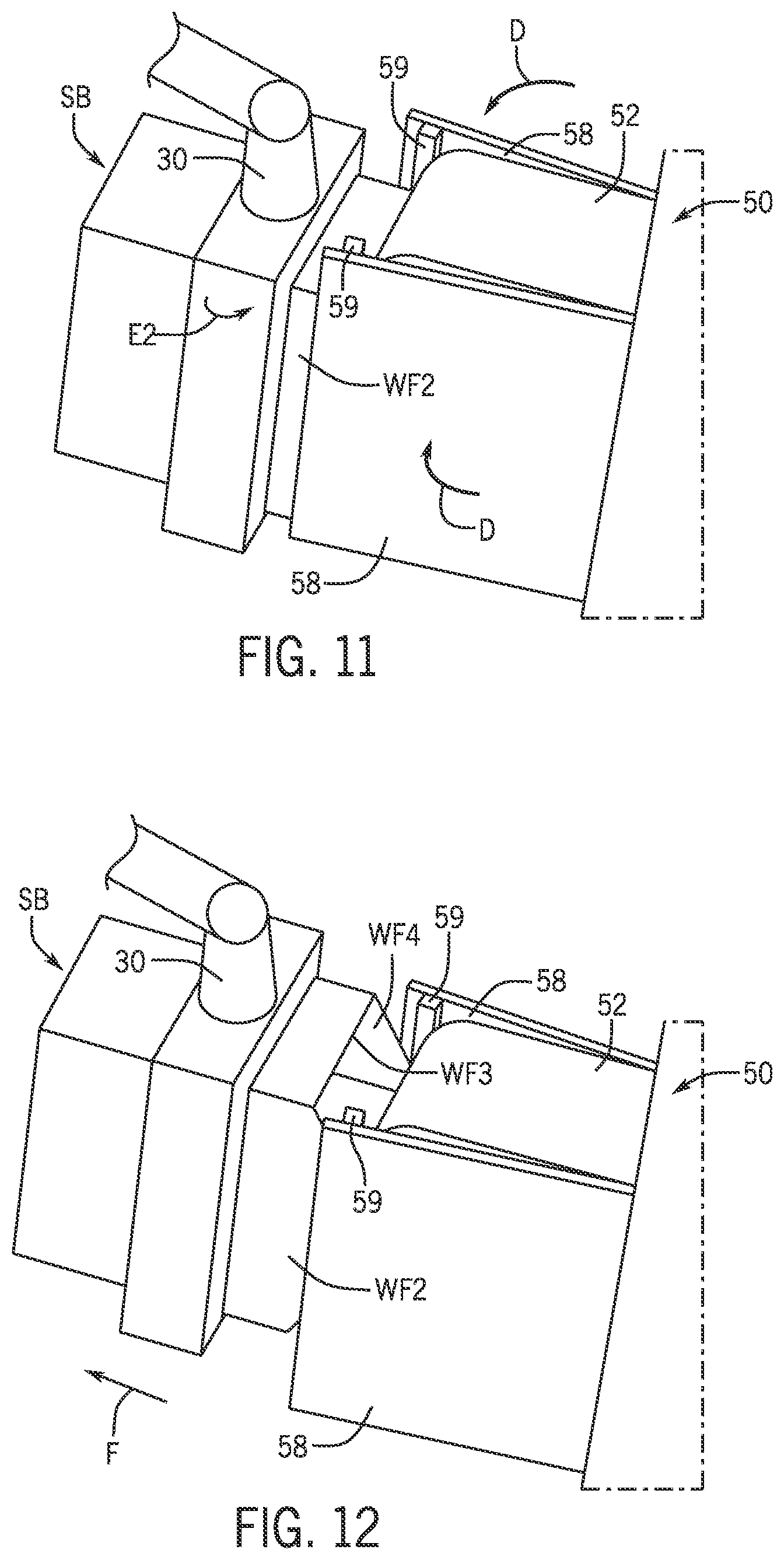 Patent US11780619 Figure 8 – Systems for packaging stacks of bags