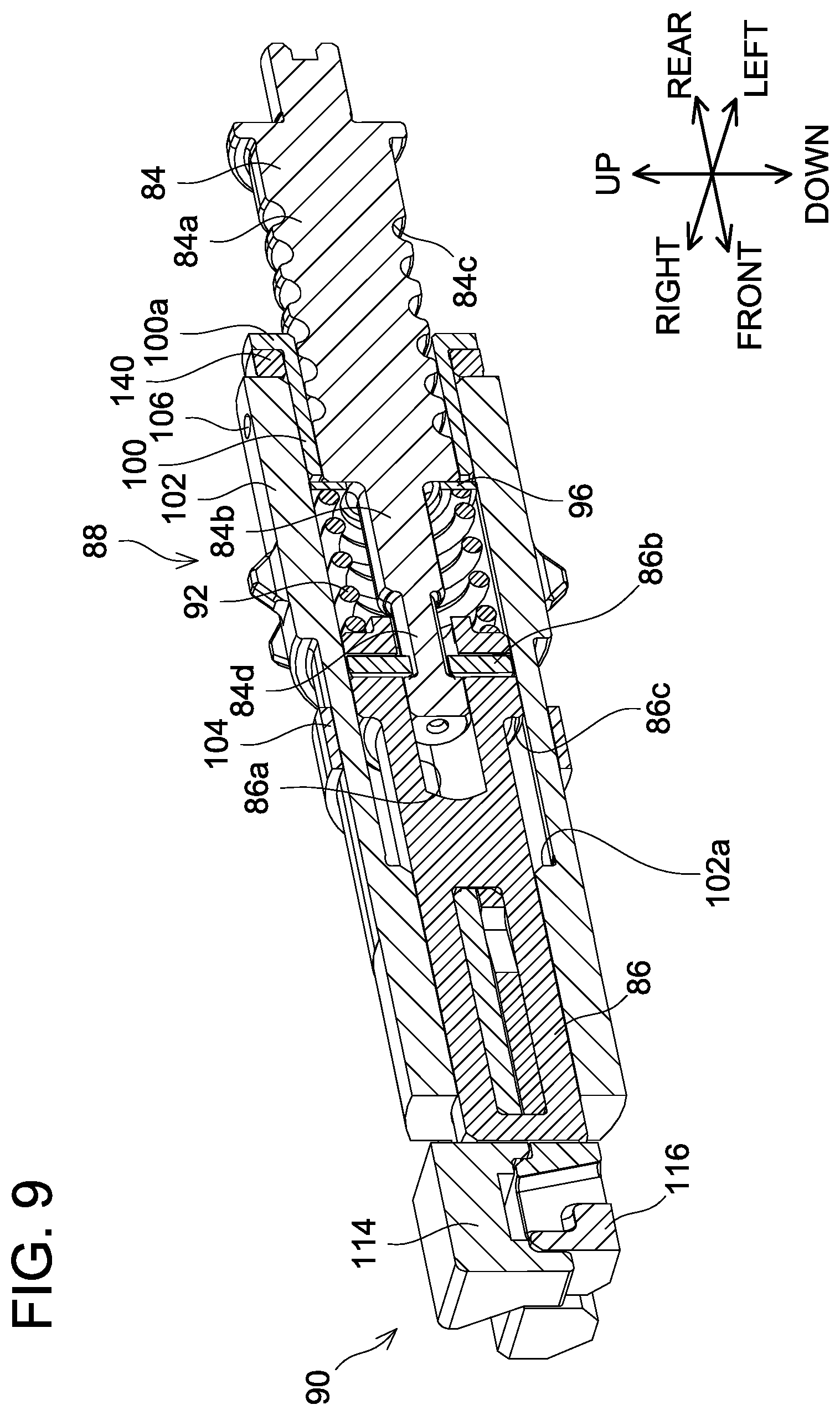 Patent US11780620 Figure 8 – Rebar tying machine