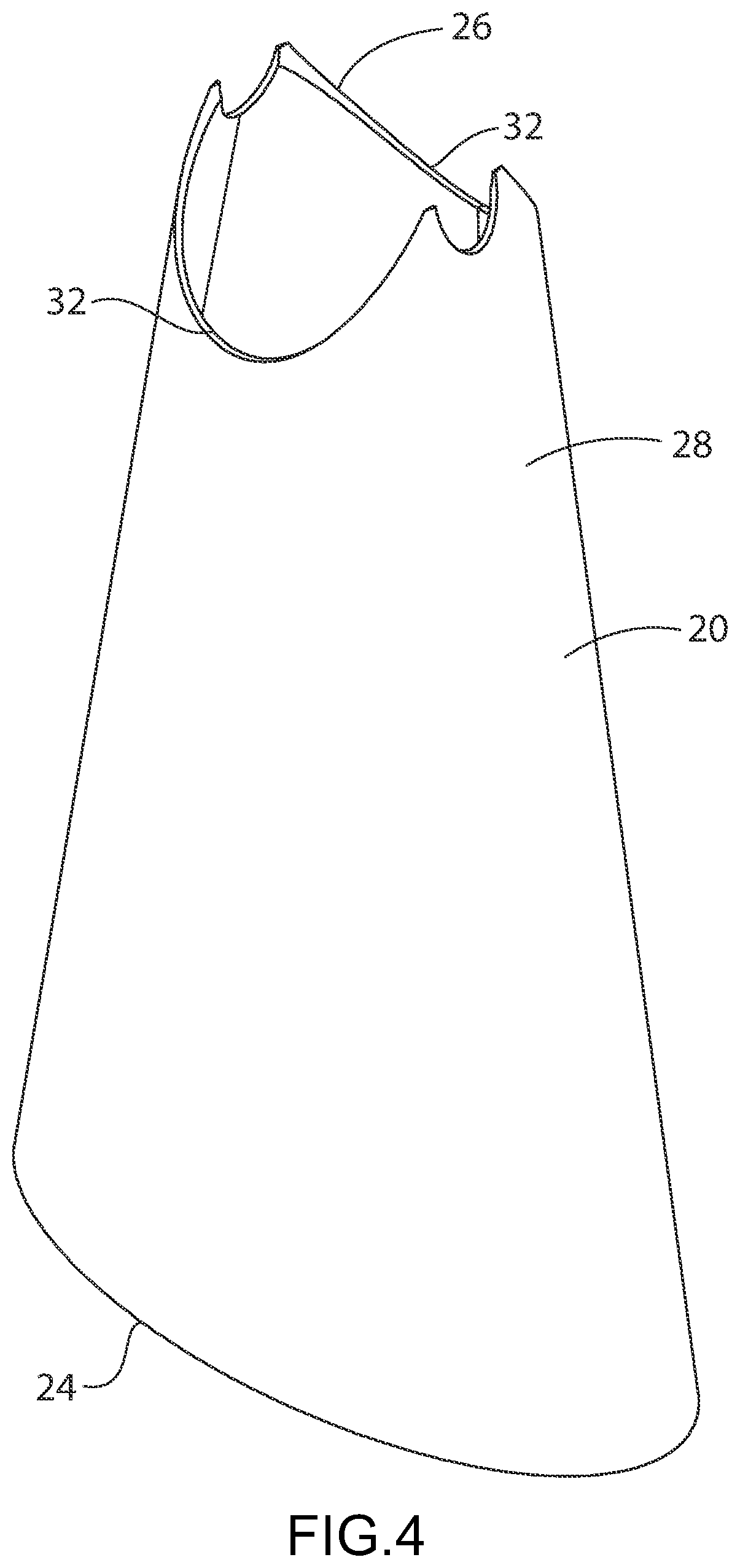 Patent US11780625 Figure 4 – Funnels and lances for package filling