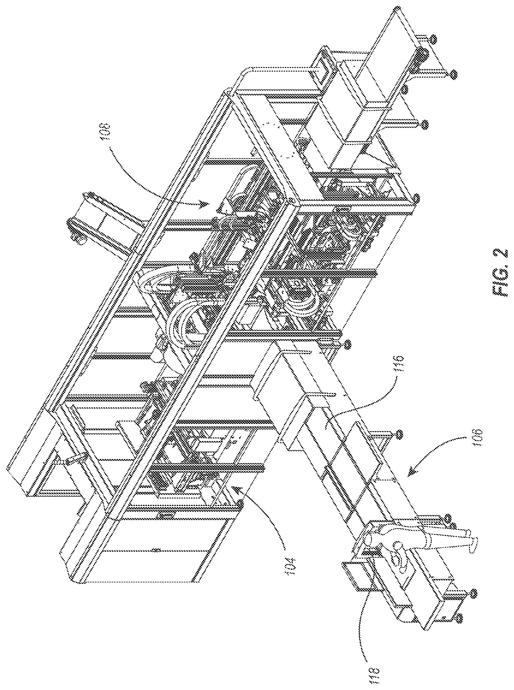Patent US11780626 Figure 2 – Box template folding process and mechanisms