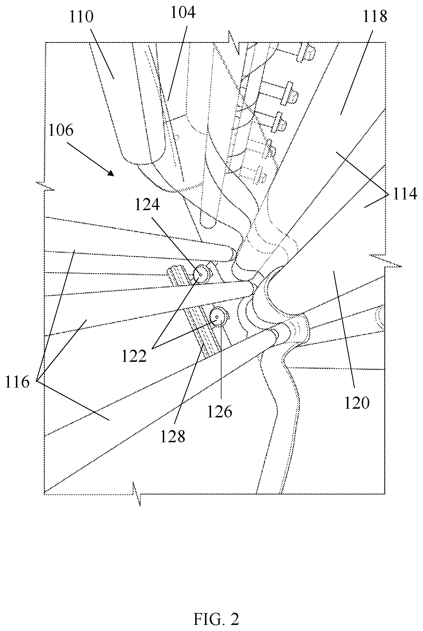 Patent US11780628 Figure 2 – Encoder mount for a pallet wrapping system
