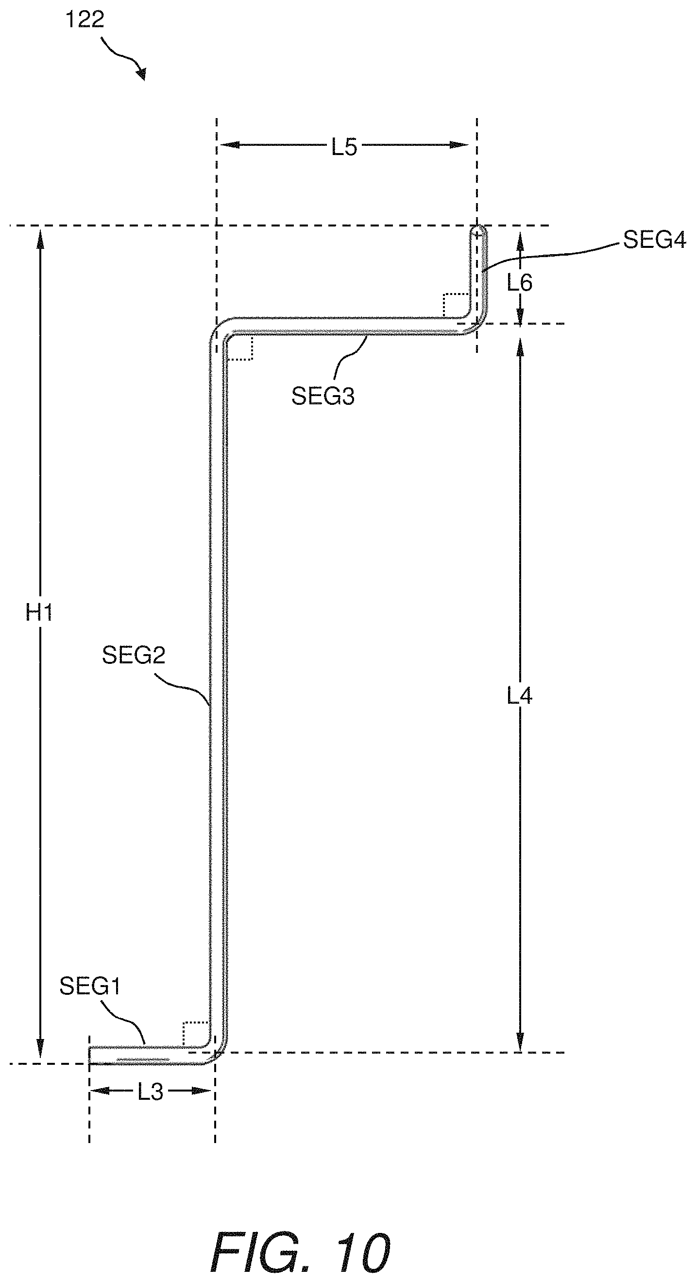 Patent US11780629 Figure 10 – Bag rack and method of using same