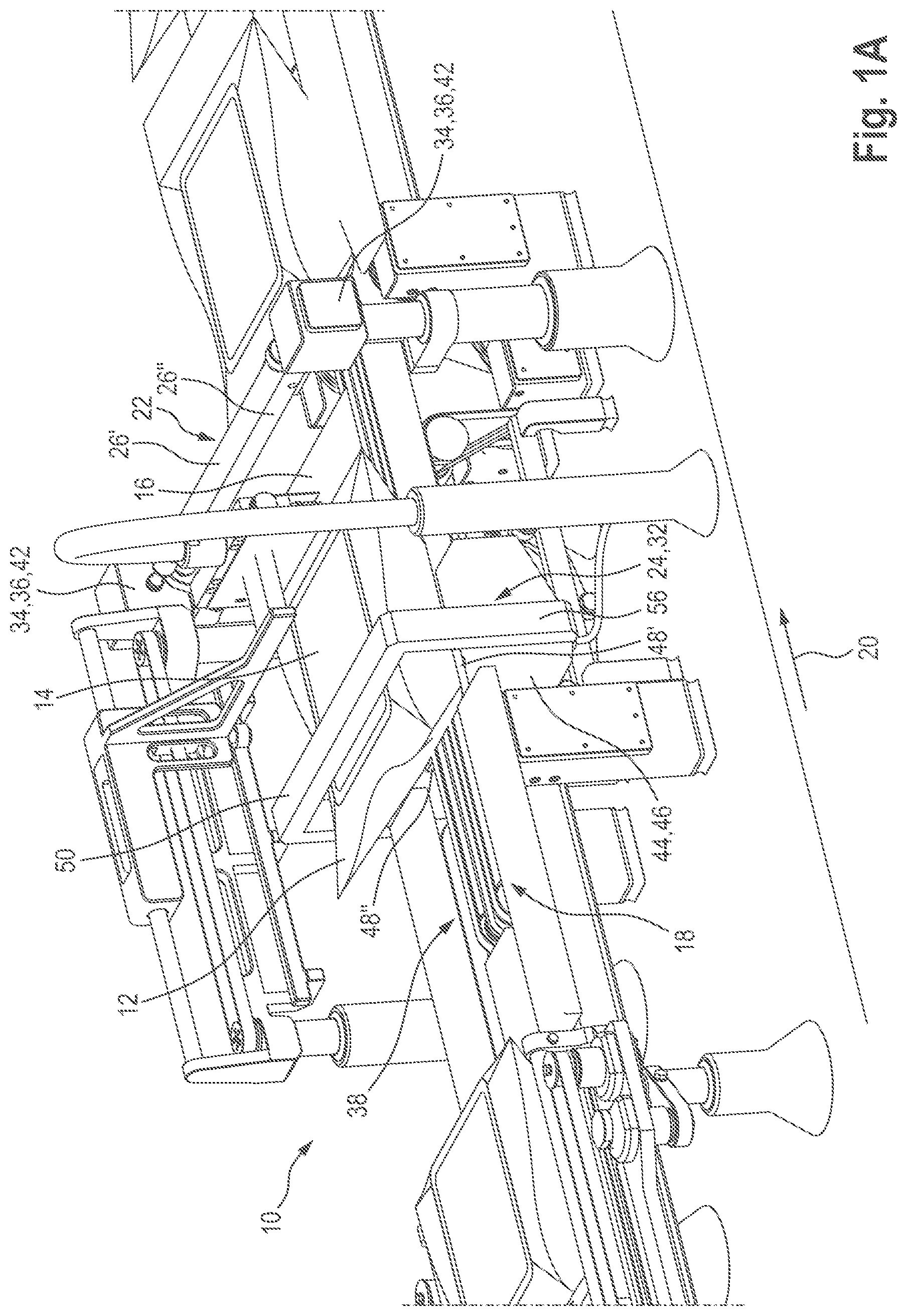 Patent US11780631 Figure 1 – Unpacking system for an object, in particular a pharmaceutical or cosmetic object, packed in an item of packaging, in particular a pouch