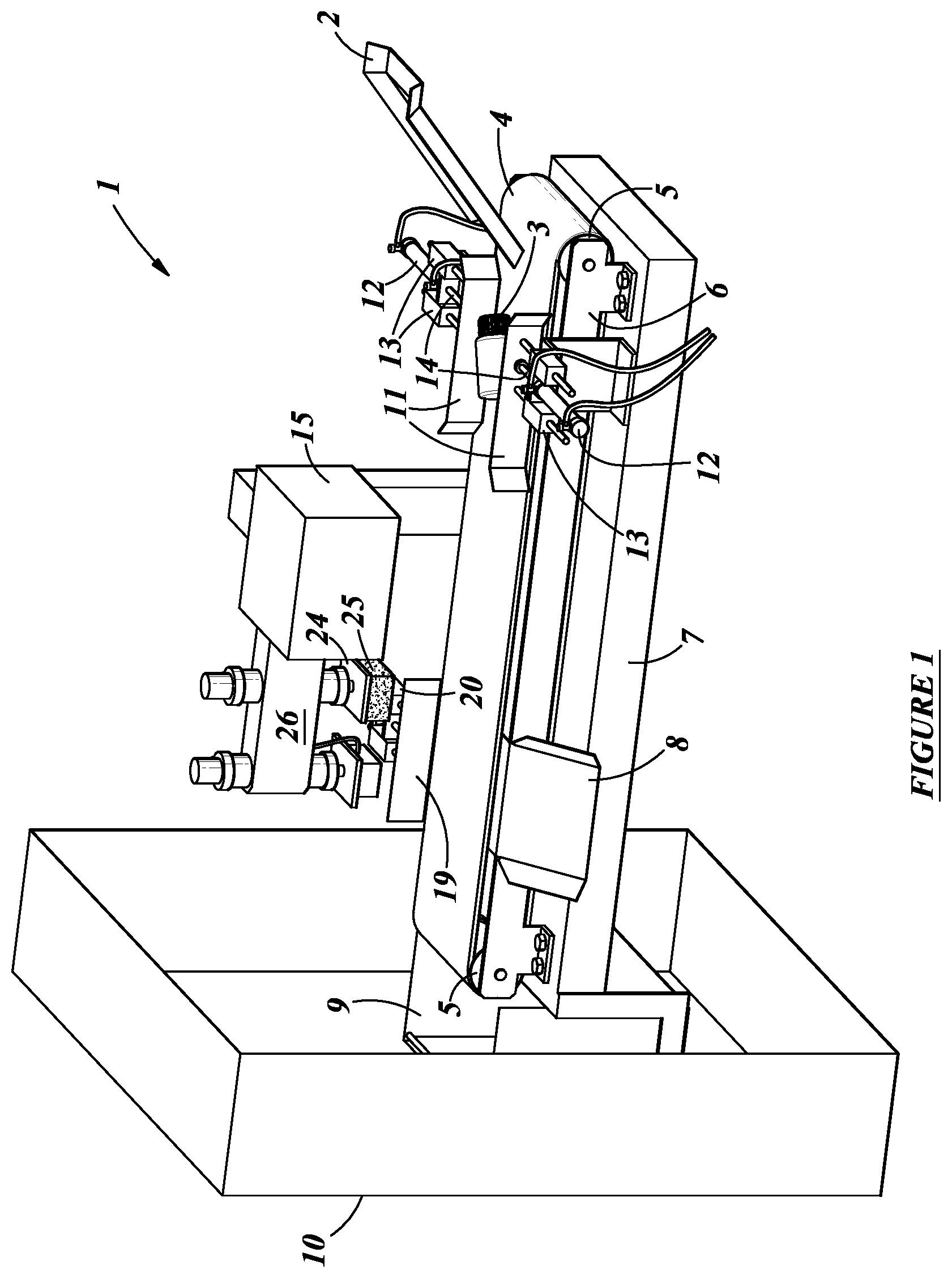 Patent US11780632 Figure 1 – Labelling system and method