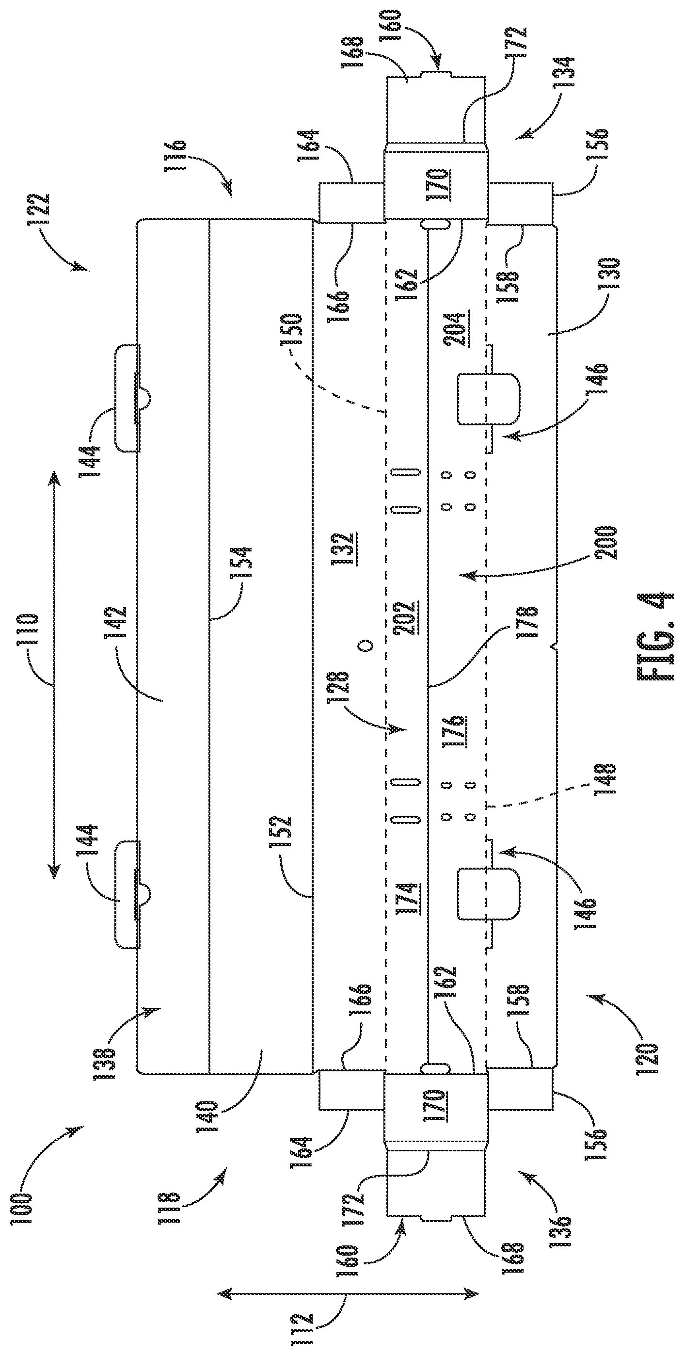 Patent US11780638 Figure 4 – Method for installing a covering relative to a frame of an architectural structure and associated alignment tools