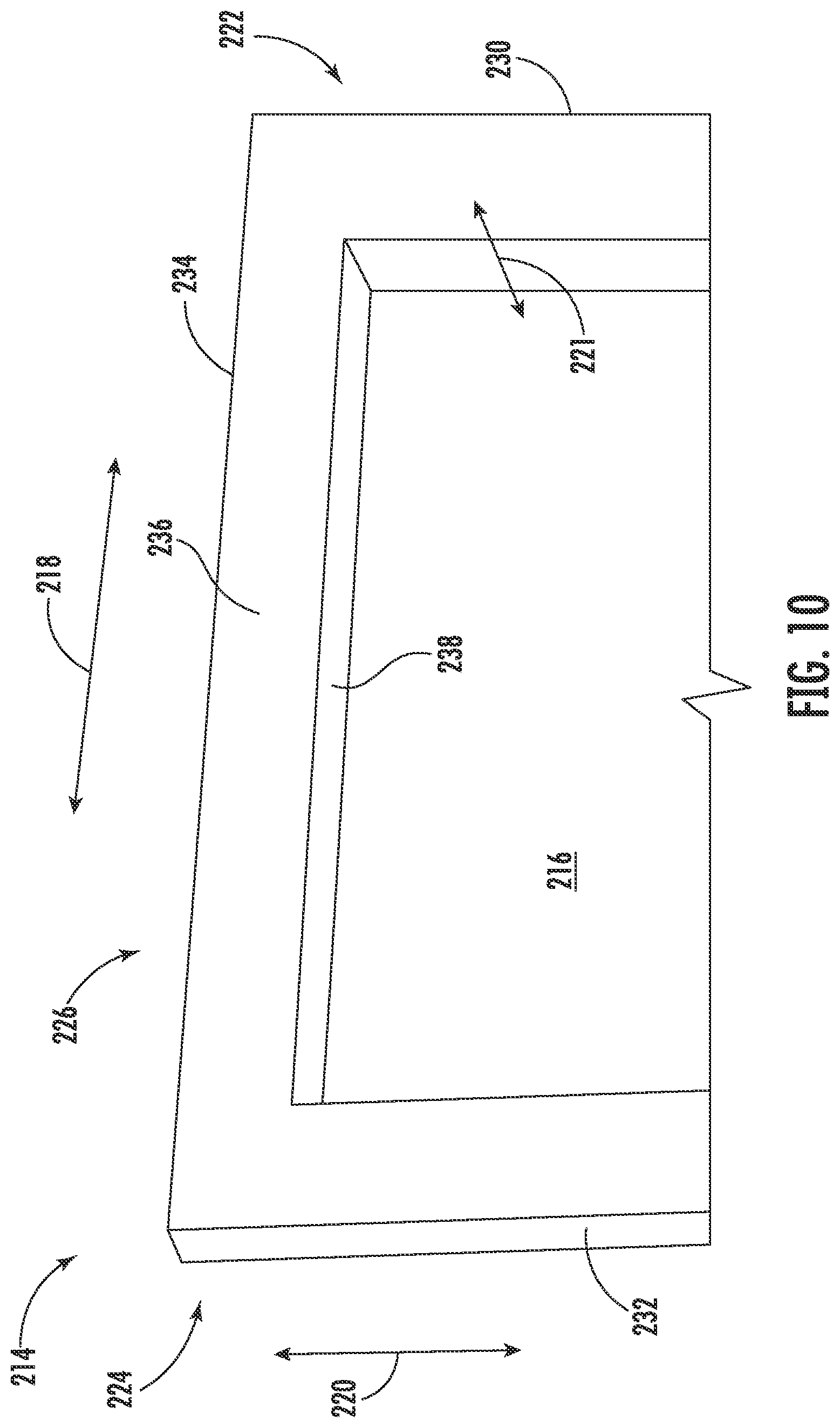 Patent US11780638 Figure 10 – Method for installing a covering relative to a frame of an architectural structure and associated alignment tools