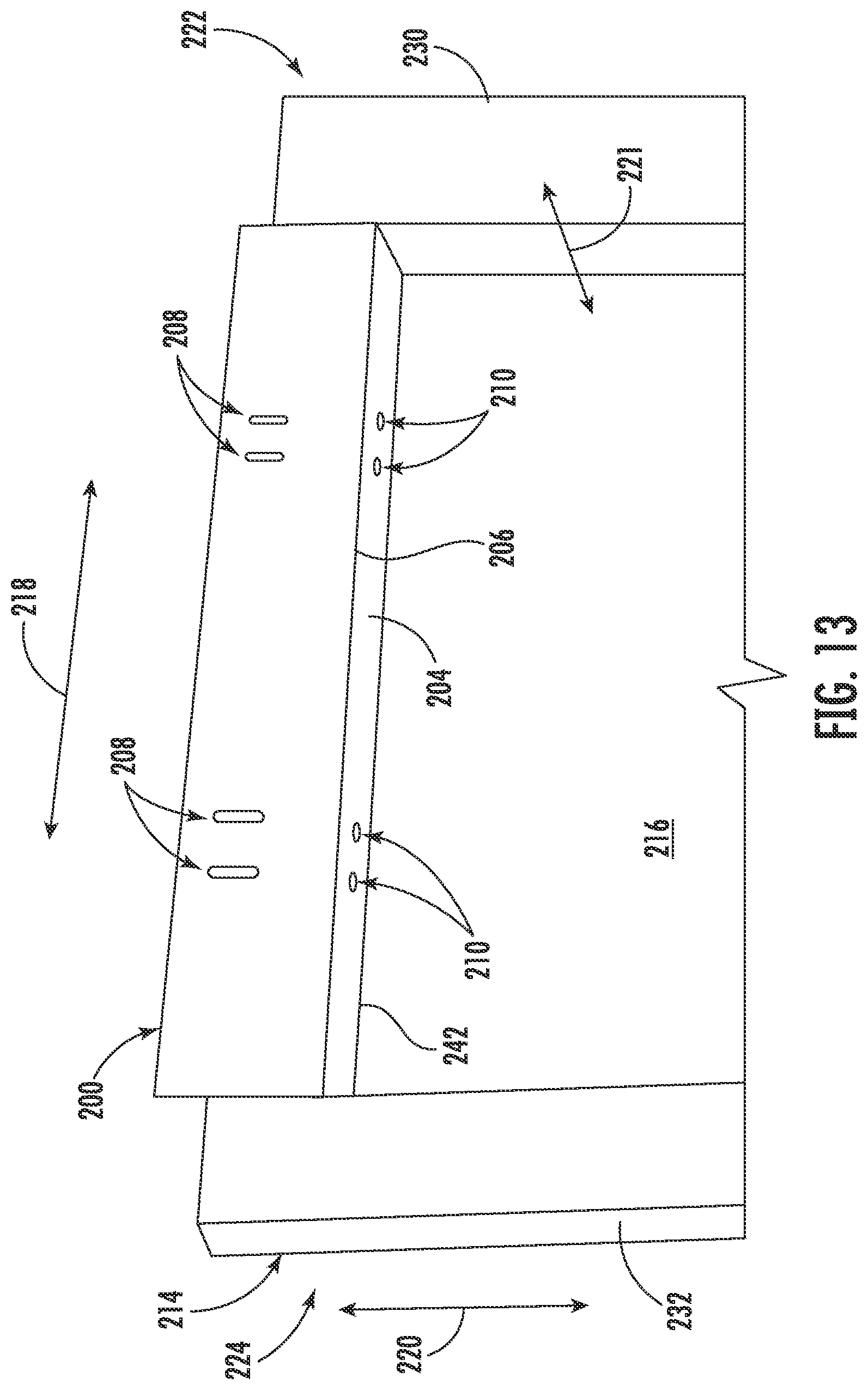 Patent US11780638 Figure 13 – Method for installing a covering relative to a frame of an architectural structure and associated alignment tools