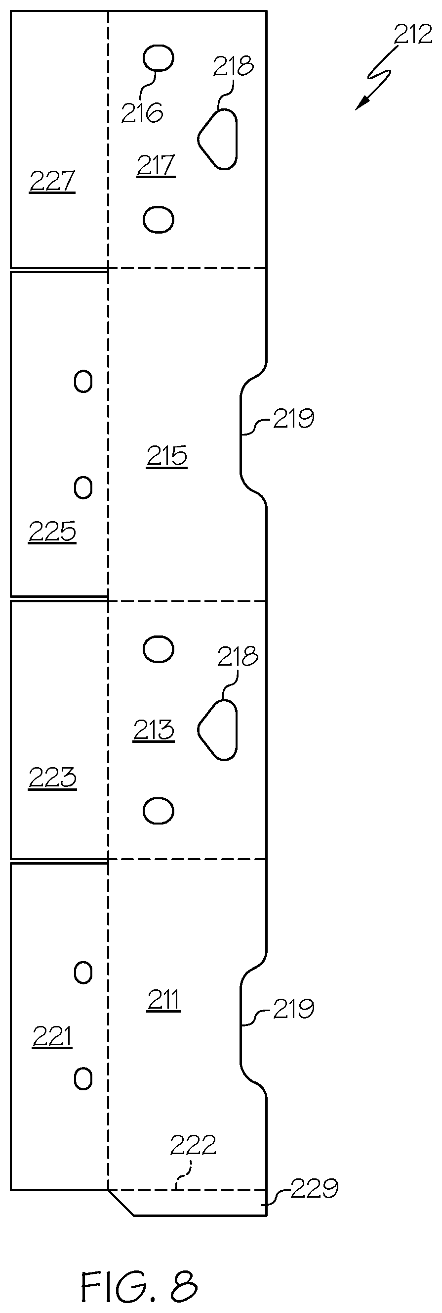 Patent US11780639 Figure 9 – Optimized system, box and bag for packing, shipping, storing and displaying produce