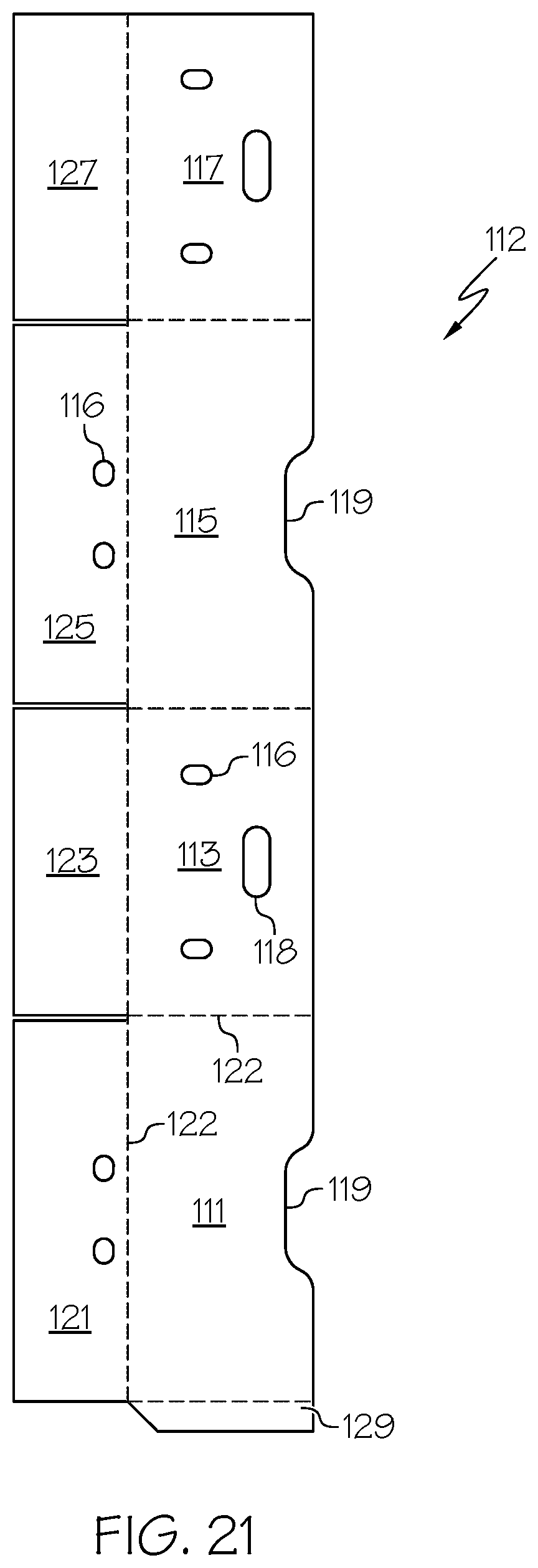 Patent US11780639 Figure 19 – Optimized system, box and bag for packing, shipping, storing and displaying produce