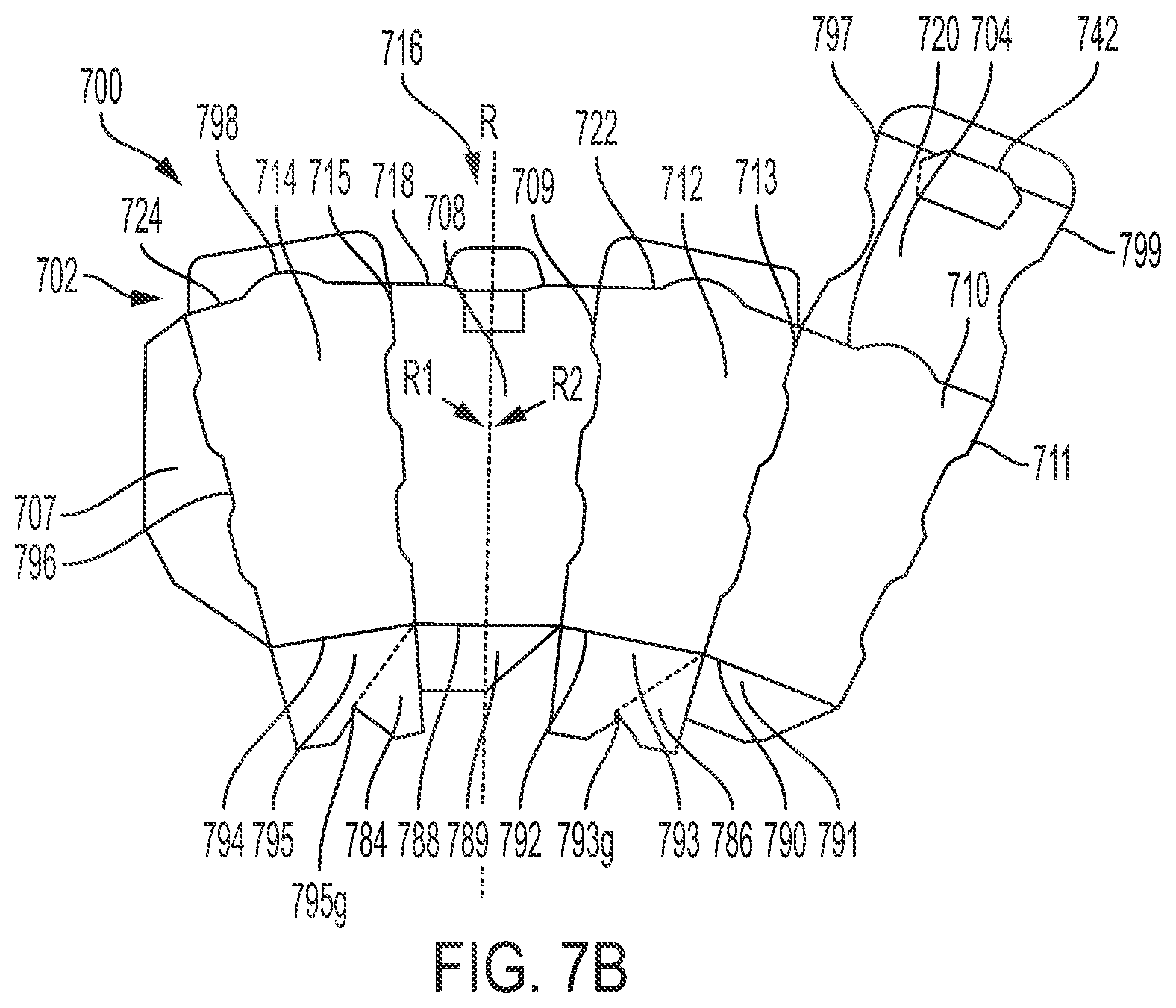 Patent US11780641 Figure 19 – Tamper-evident container having release flap and closure tab