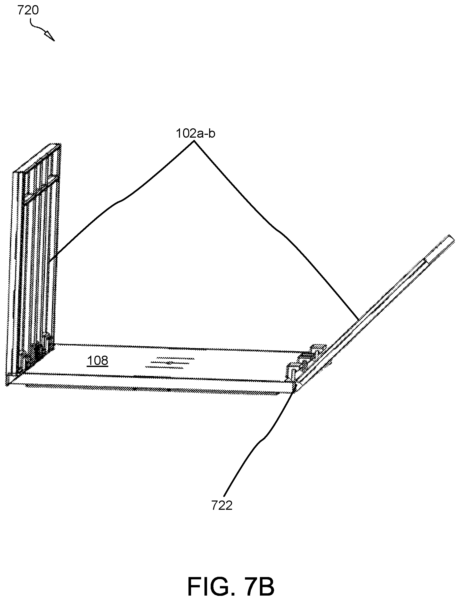 Patent US11780644 Figure 9 – Multiconfigurable, collapsible, modular tote container