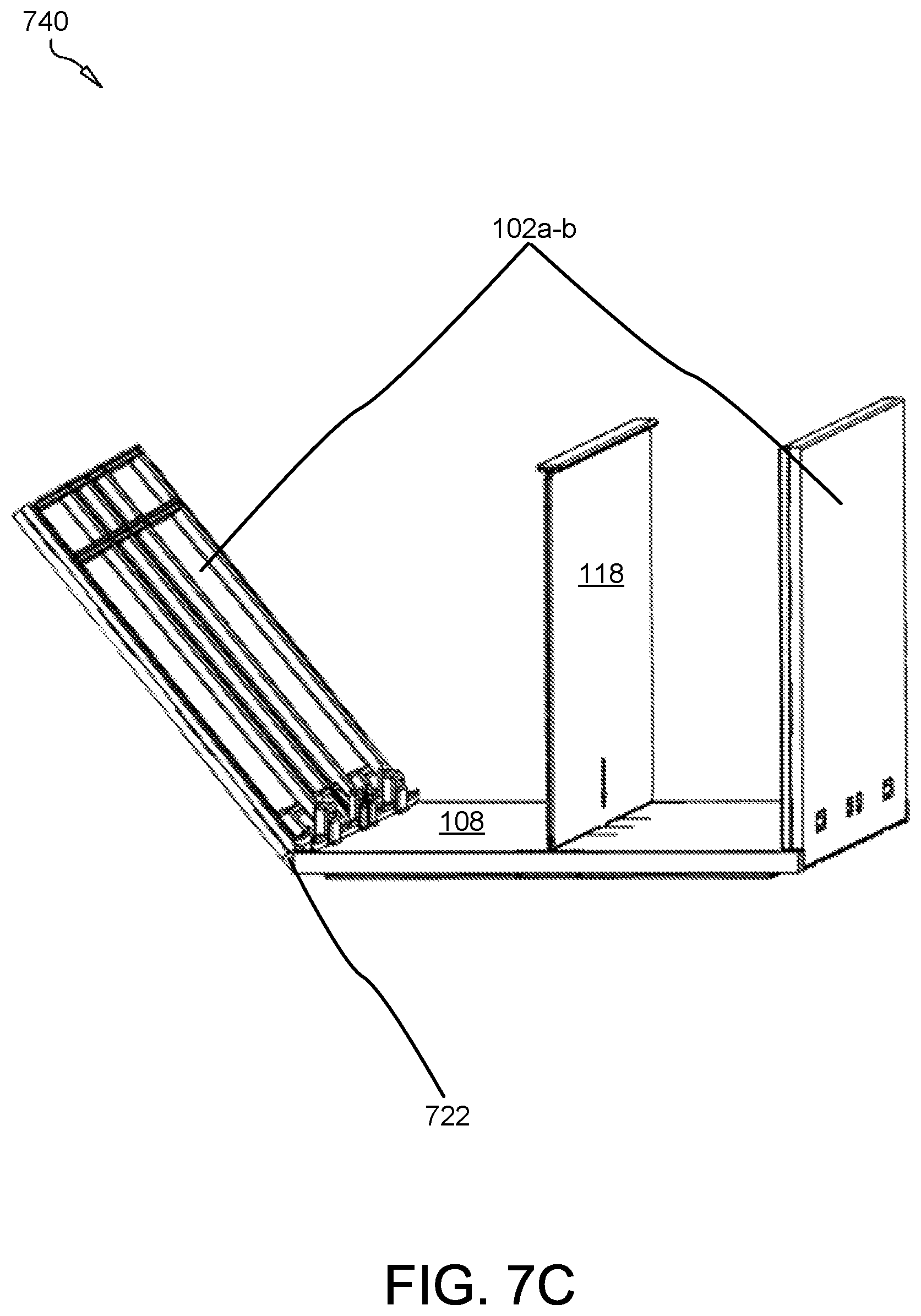 Patent US11780644 Figure 10 – Multiconfigurable, collapsible, modular tote container
