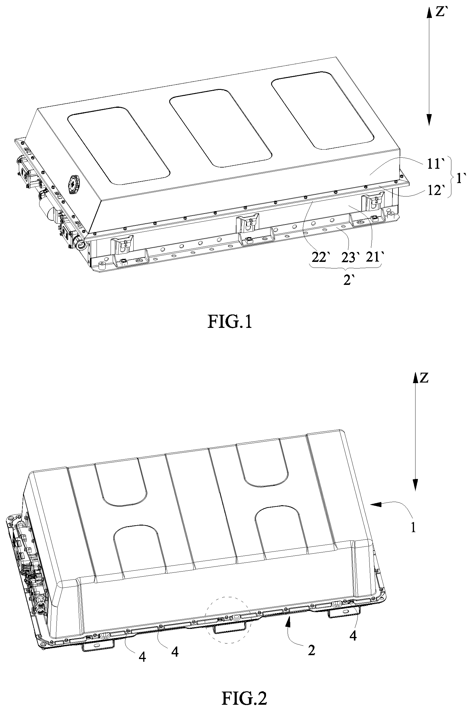 Patent US11780645 Figure 1 – Battery box