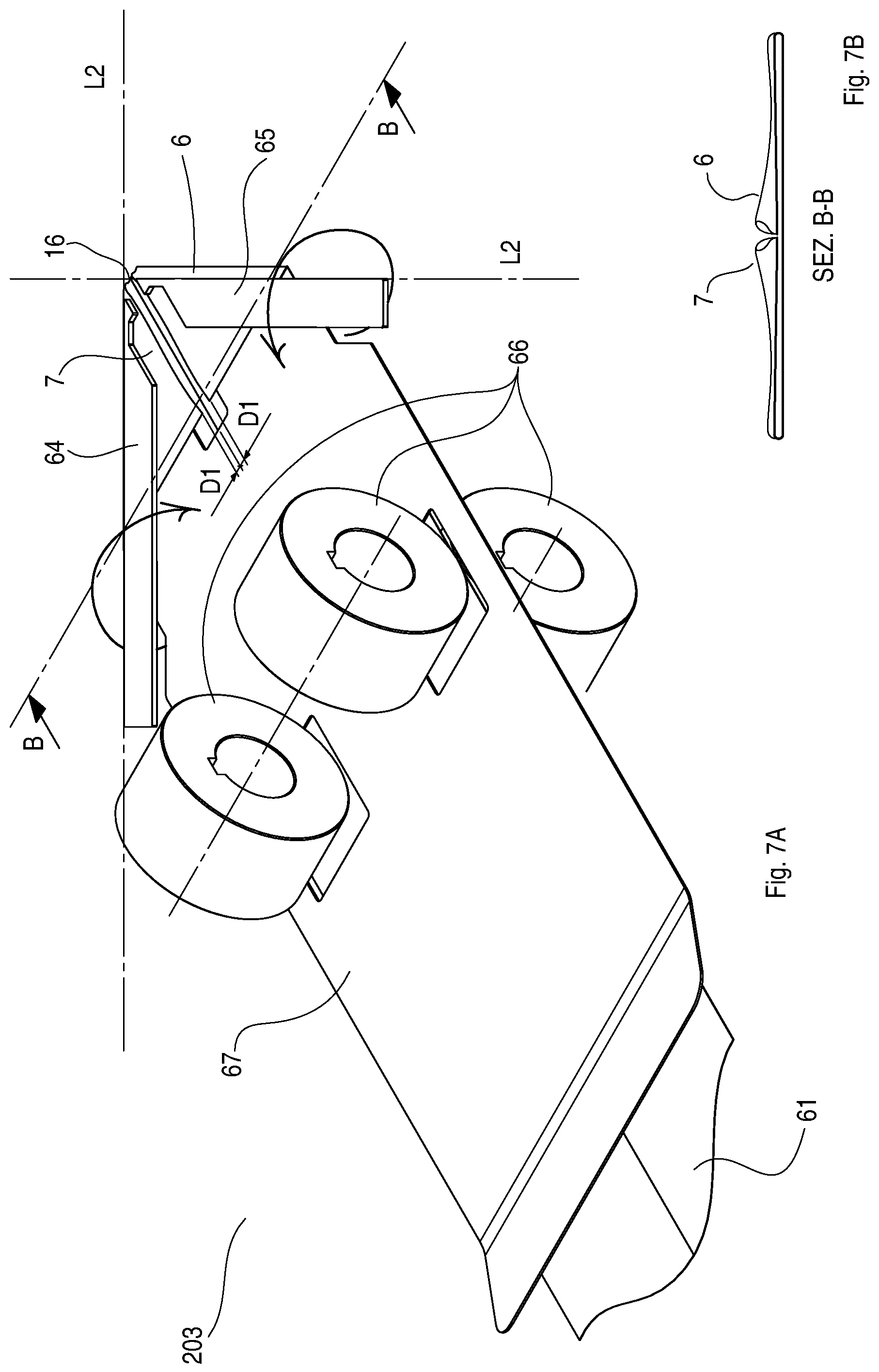 Patent US11780646 Figure 7 – Production of airtight packages with side gussets