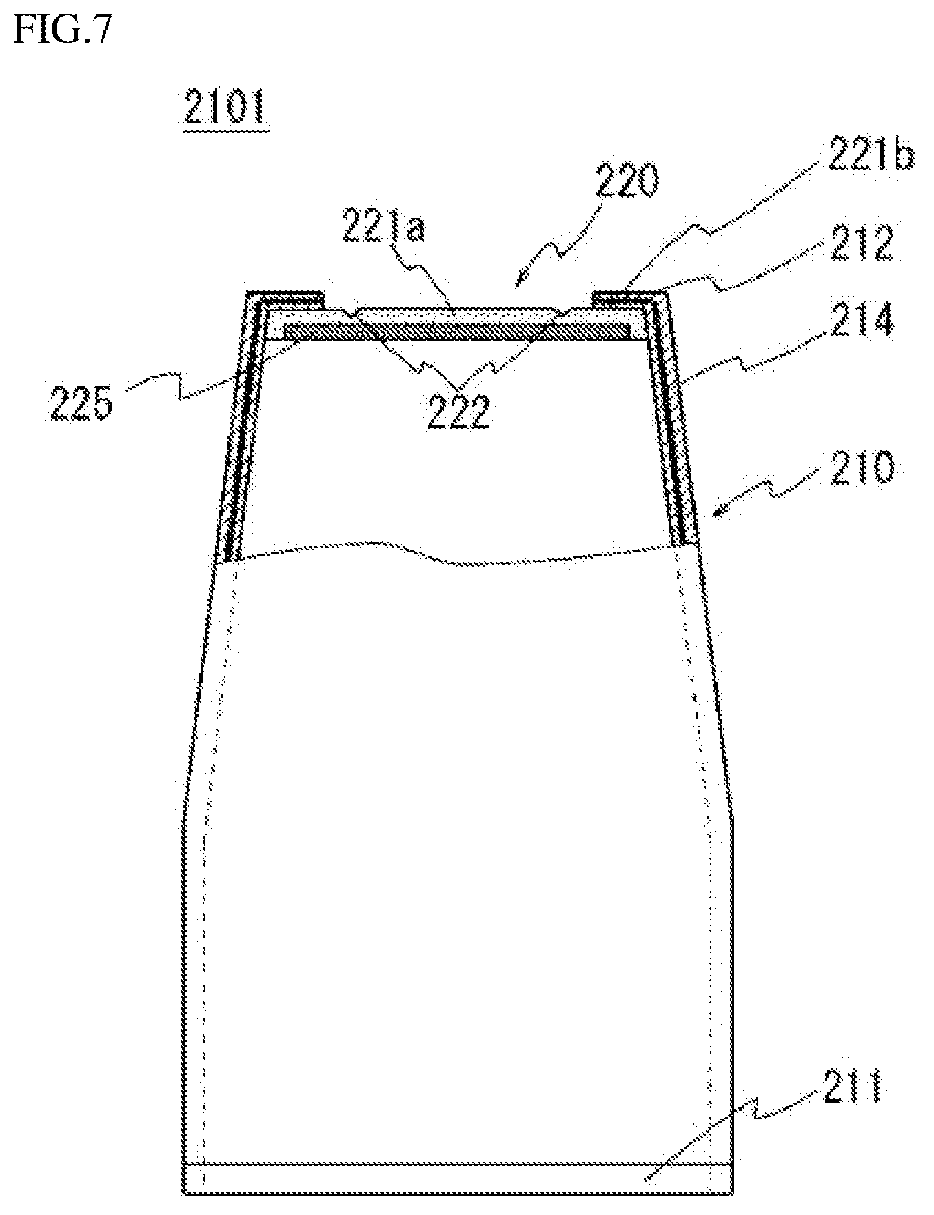 Patent US11780648 Figure 5 – Tubular container and method for producing same