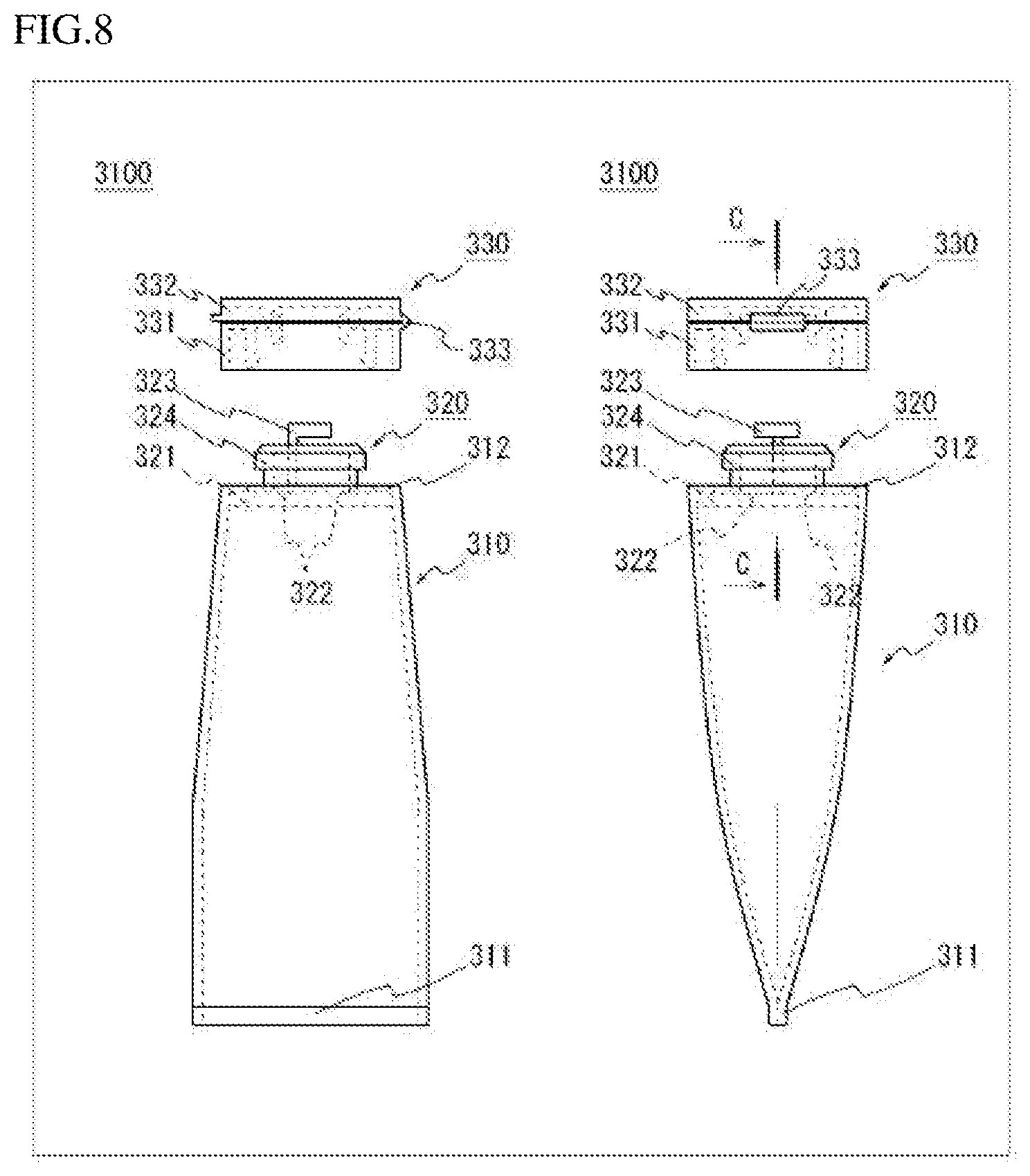 Patent US11780648 Figure 6 – Tubular container and method for producing same
