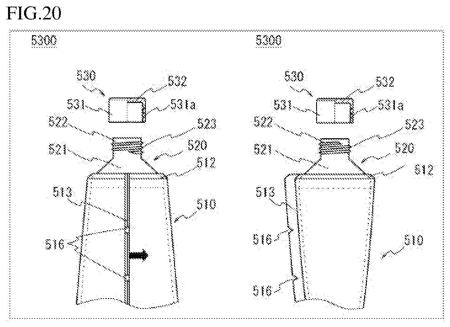 Patent US11780648 Figure 15 – Tubular container and method for producing same