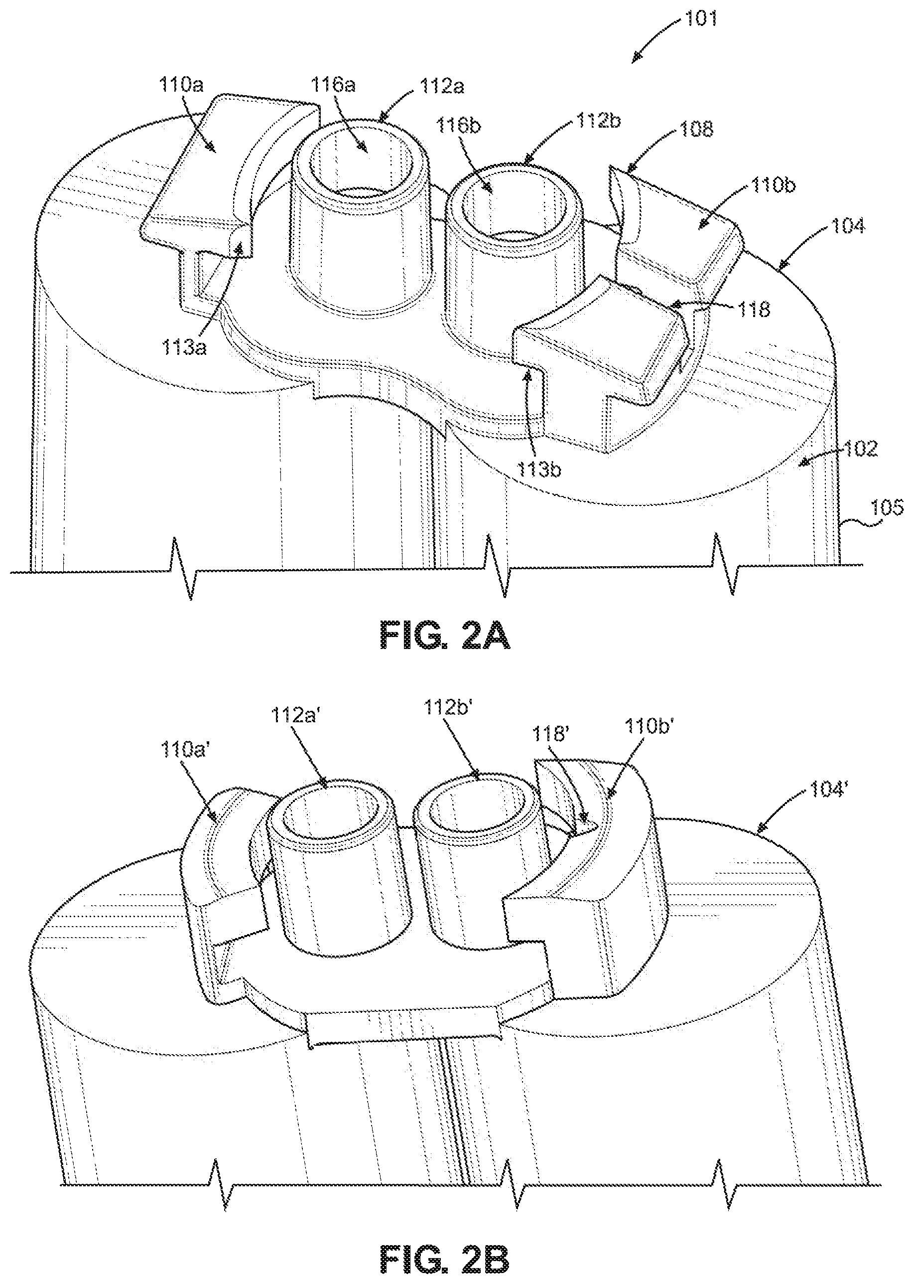 Patent US11780650 Figure 2 – Cap and cartridge assembly