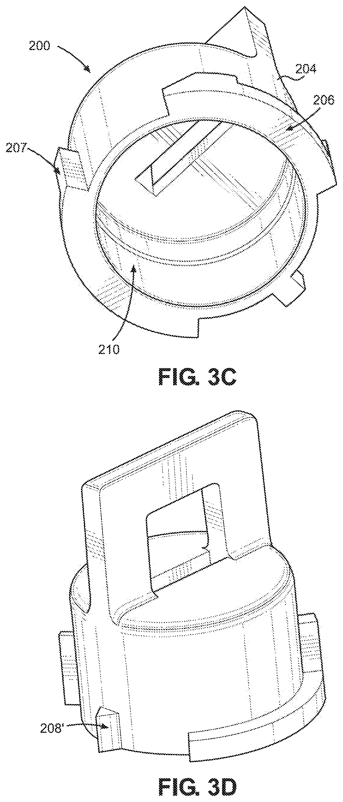 Patent US11780650 Figure 4 – Cap and cartridge assembly