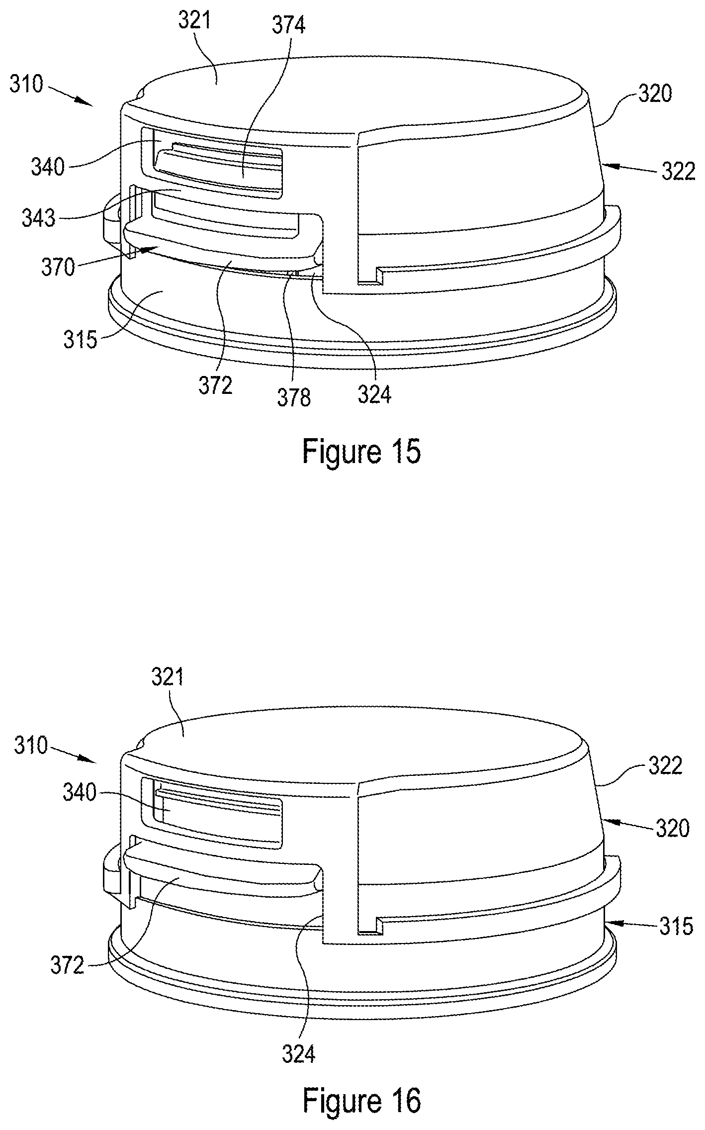 Patent US11780653 Figure 11 – Tamper evident container closure