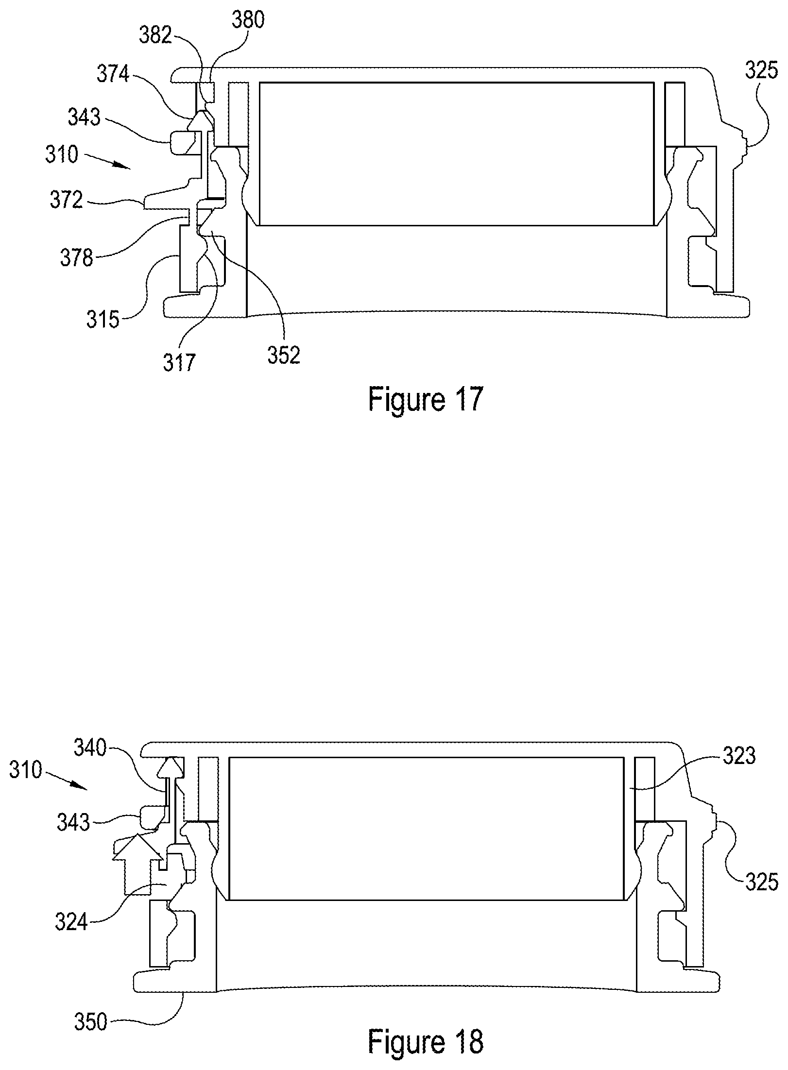 Patent US11780653 Figure 12 – Tamper evident container closure