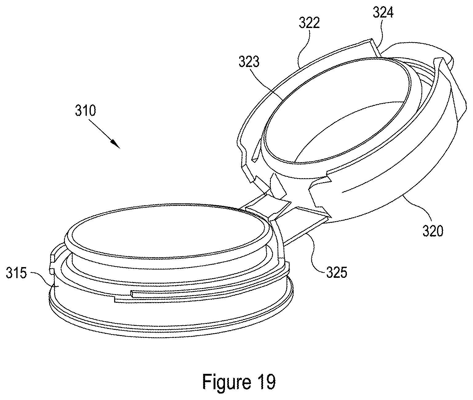 Patent US11780653 Figure 13 – Tamper evident container closure