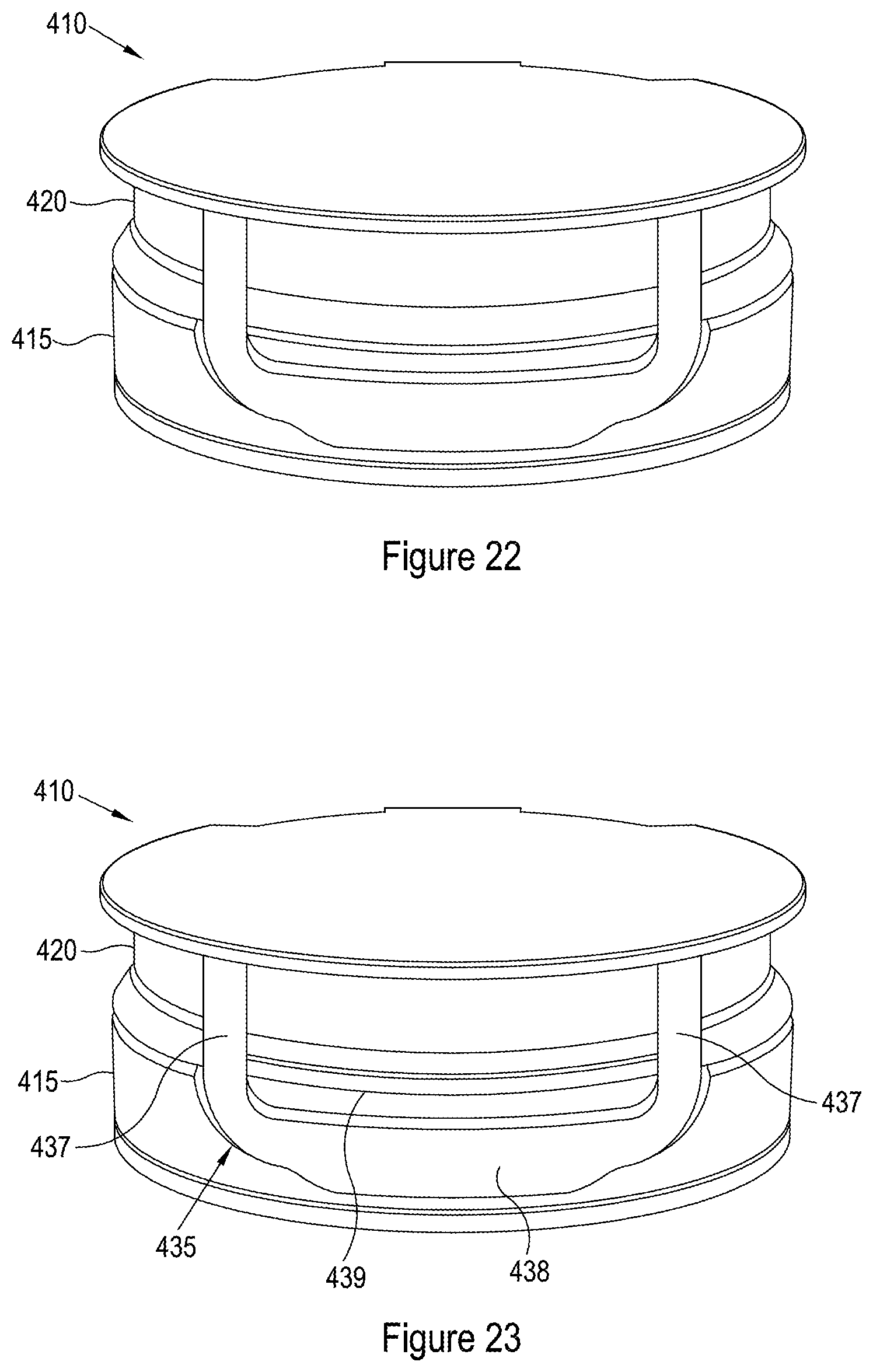 Patent US11780653 Figure 15 – Tamper evident container closure
