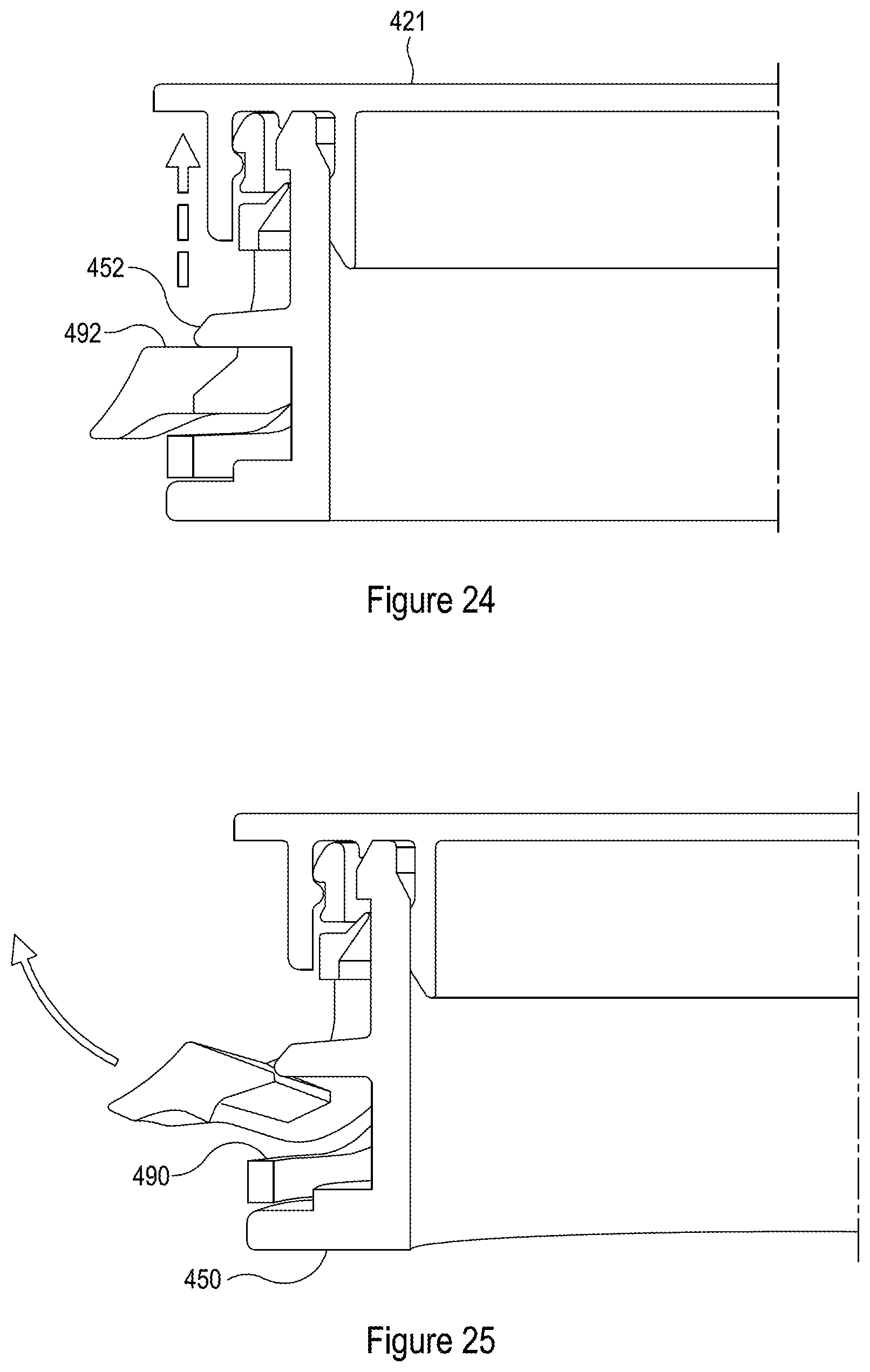 Patent US11780653 Figure 16 – Tamper evident container closure