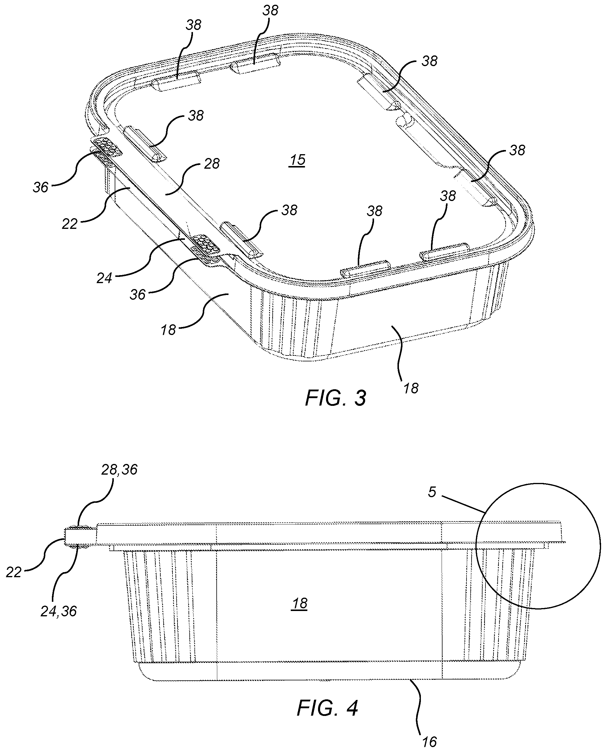 Patent US11780654 Figure 2 – Container with tearable lid