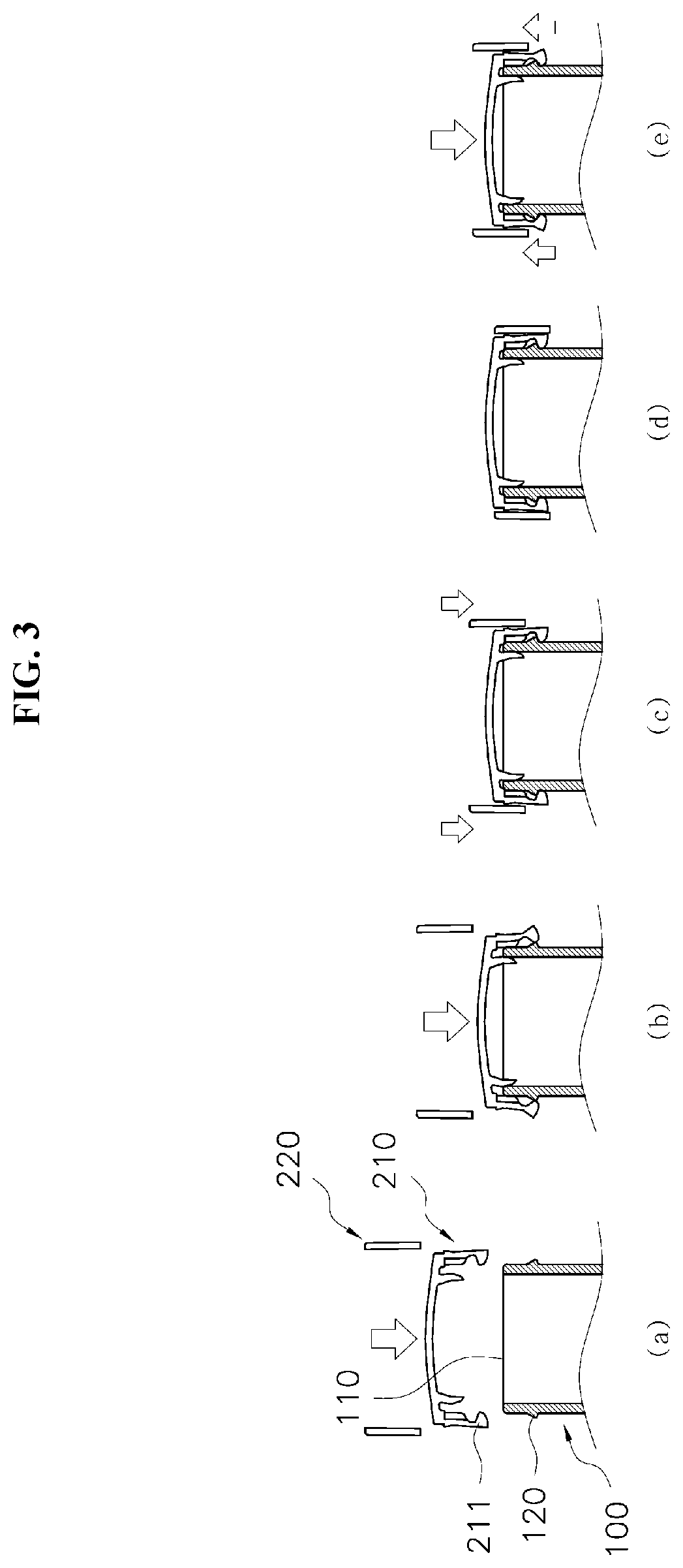 Patent US11780655 Figure 2 – Structure for one-touch opening/closing of cap and container