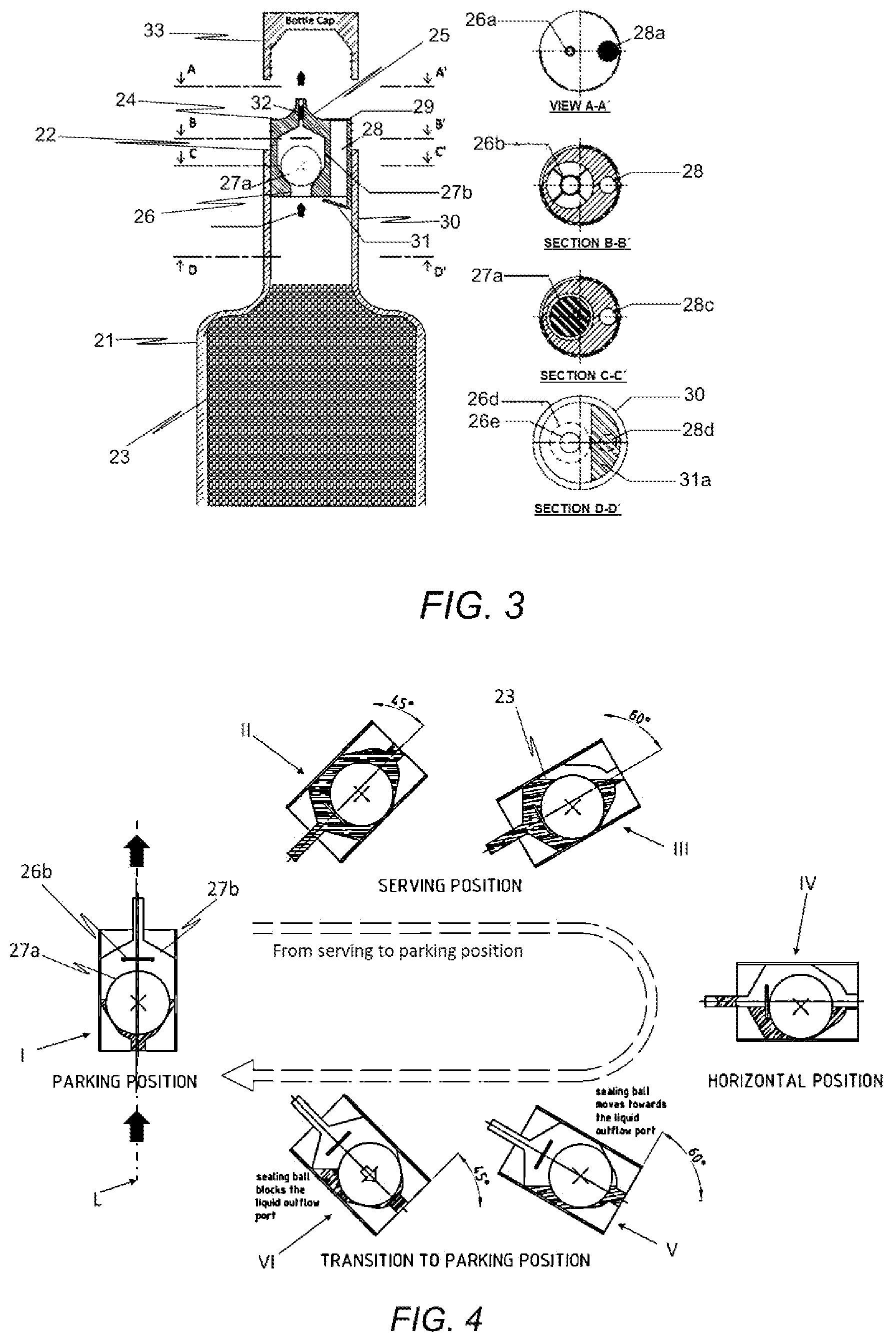 Patent US11780656 Figure 2 – Product with a non-alcohol drink and method for preserving said drink