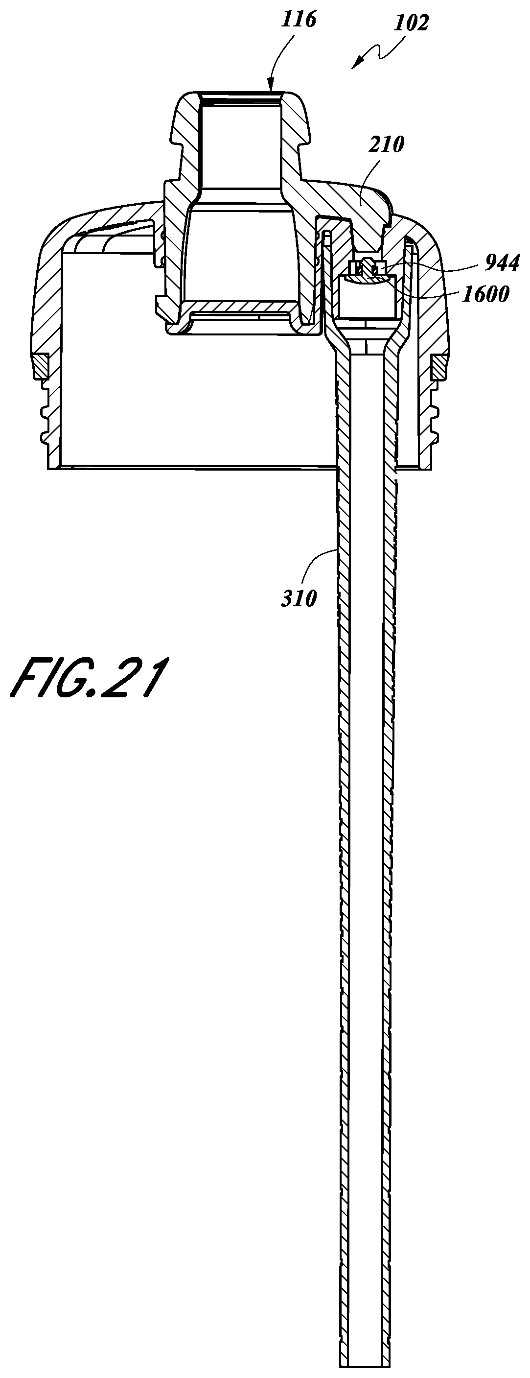 Patent US11780657 Figure 20 – Sport water bottle with high flow rate
