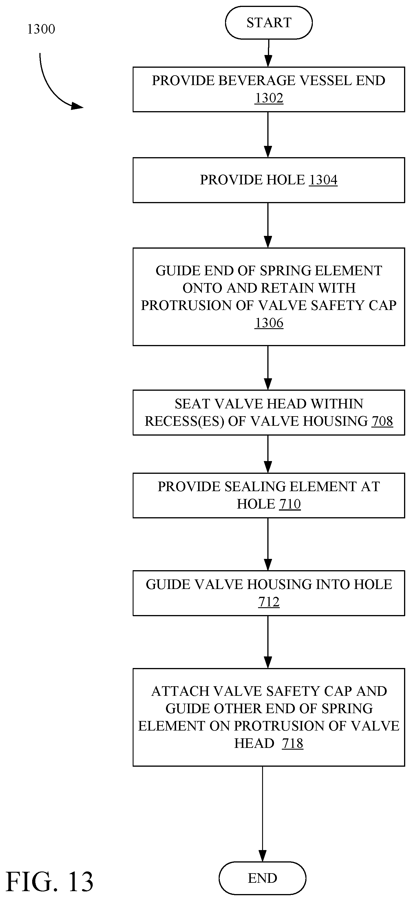 Patent US11780658 Figure 13 – Mechanical pressure relief valve for use in live beverages