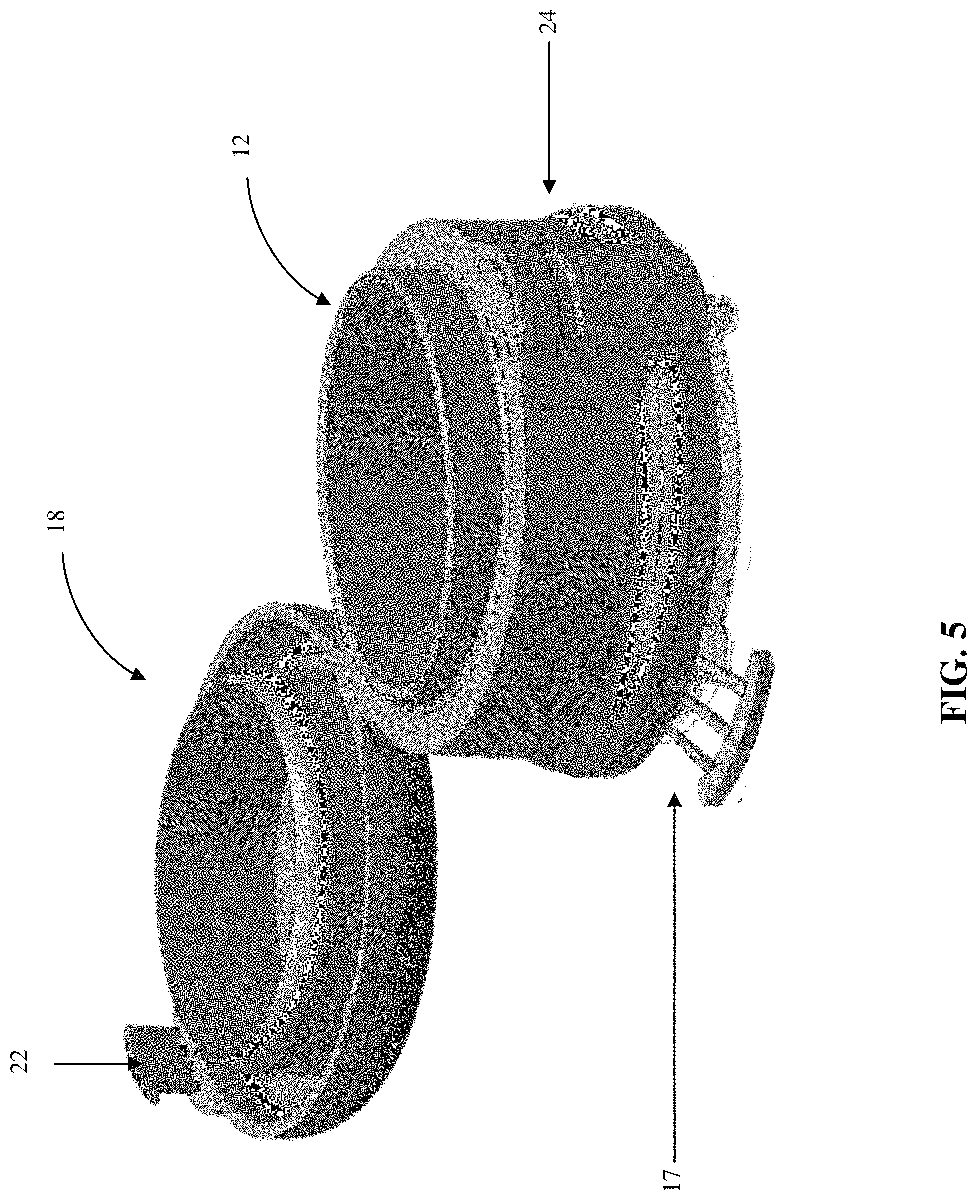 Patent US11780659 Figure 5 – Tethered closure device