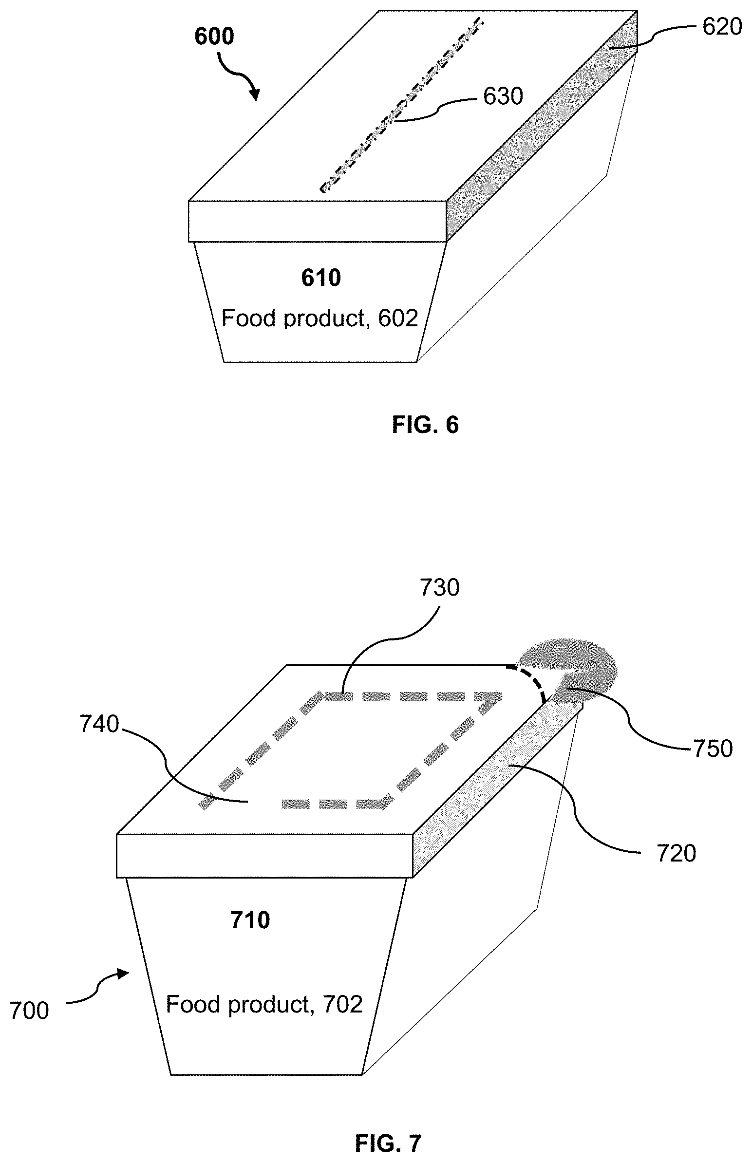 Patent US11780660 Figure 5 – Packaging for cooking food