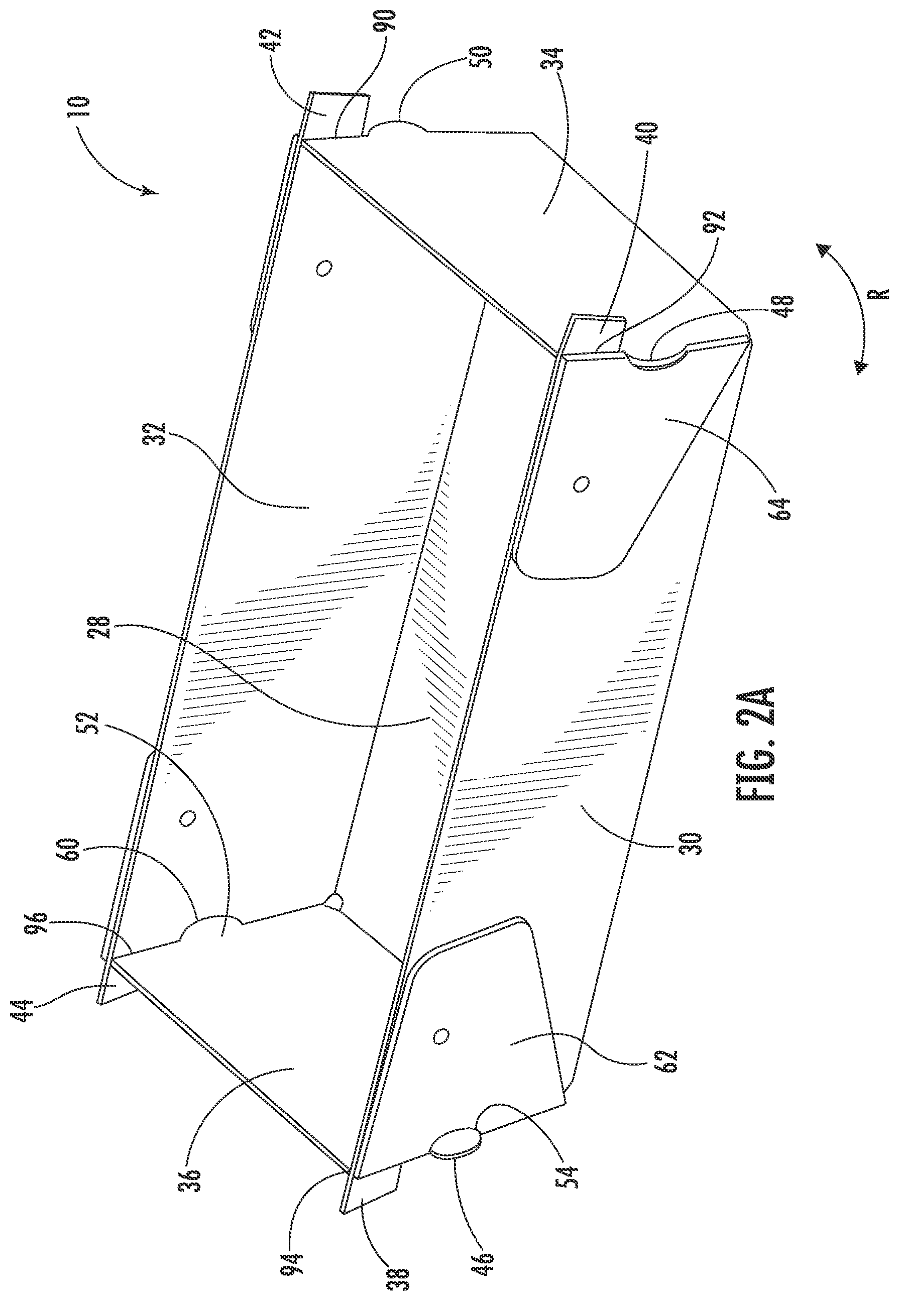 Patent US11780663 Figure 2 – Tub support