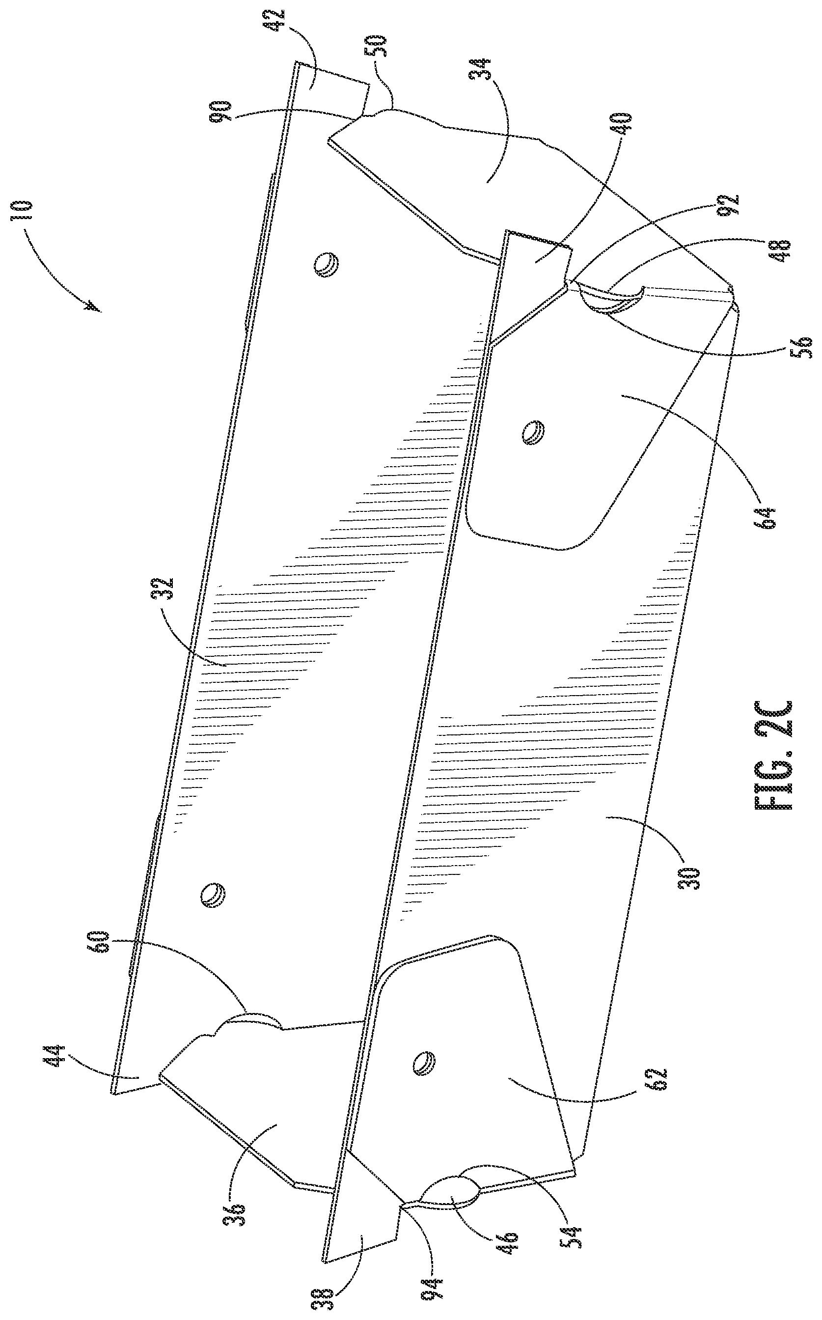 Patent US11780663 Figure 4 – Tub support