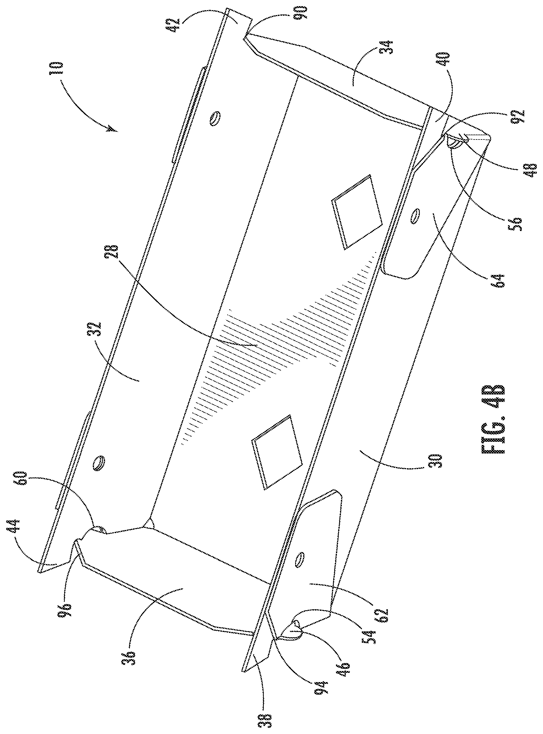 Patent US11780663 Figure 8 – Tub support