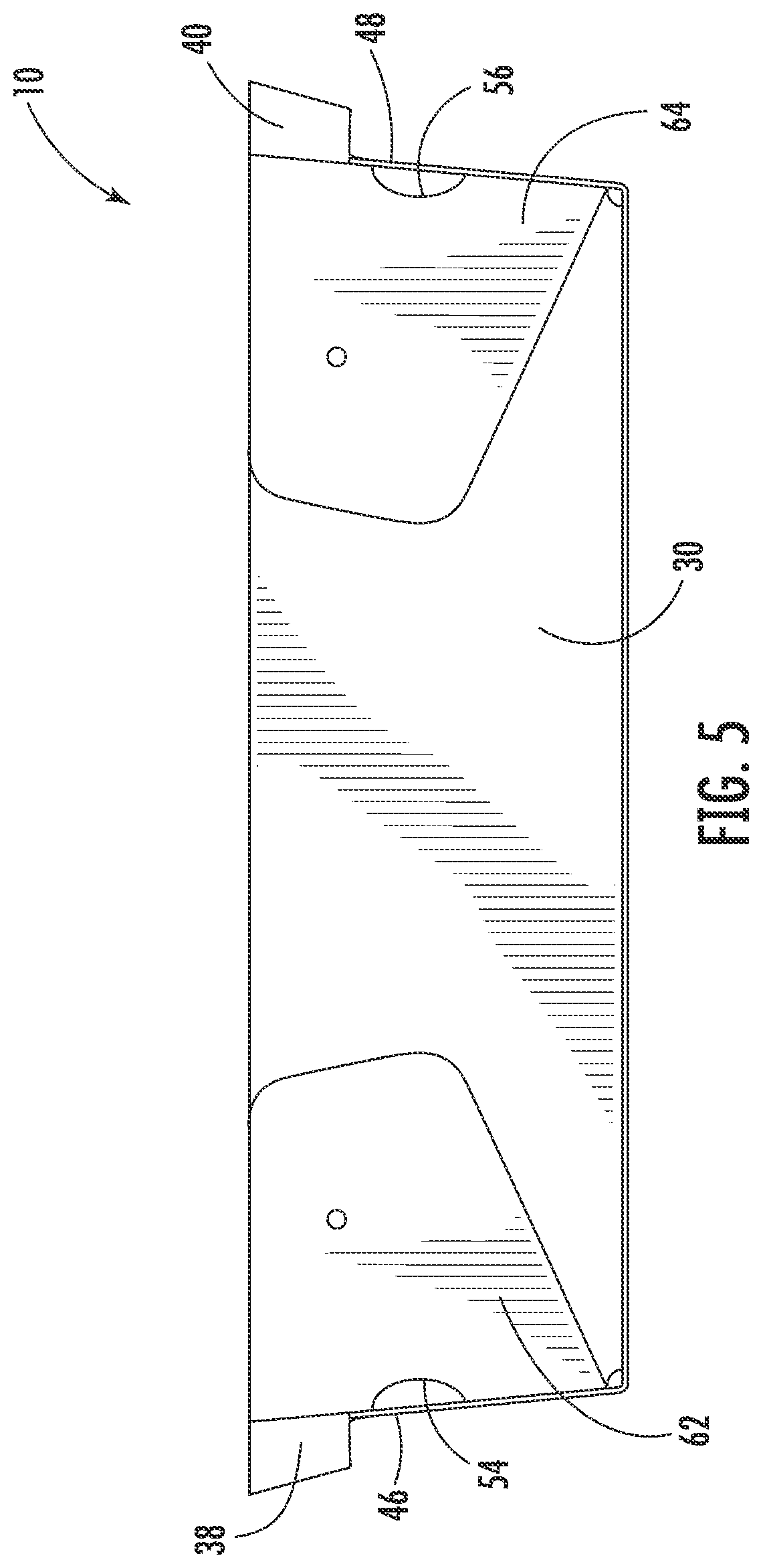 Patent US11780663 Figure 9 – Tub support