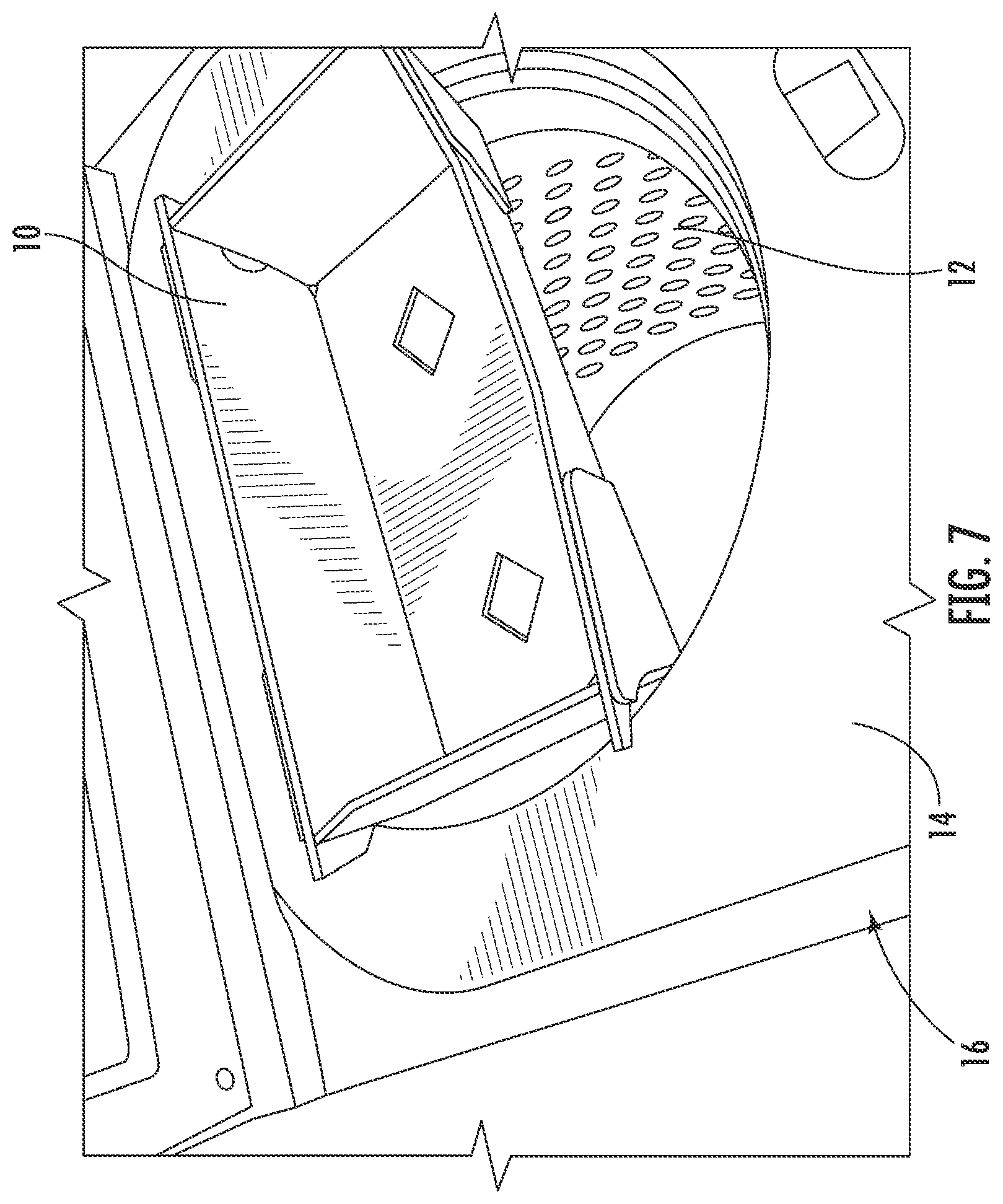 Patent US11780663 Figure 11 – Tub support