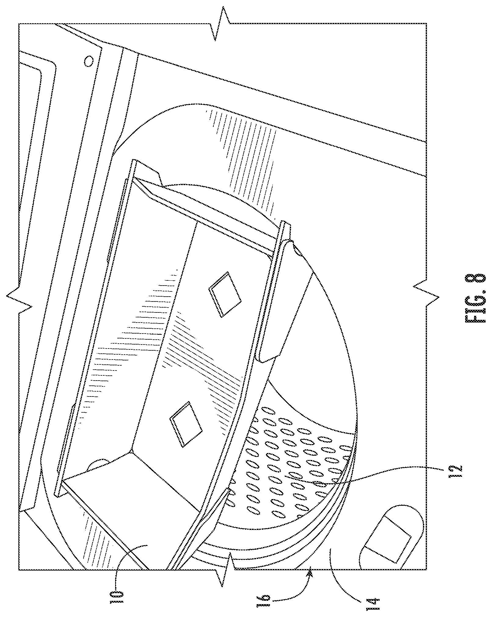 Patent US11780663 Figure 12 – Tub support
