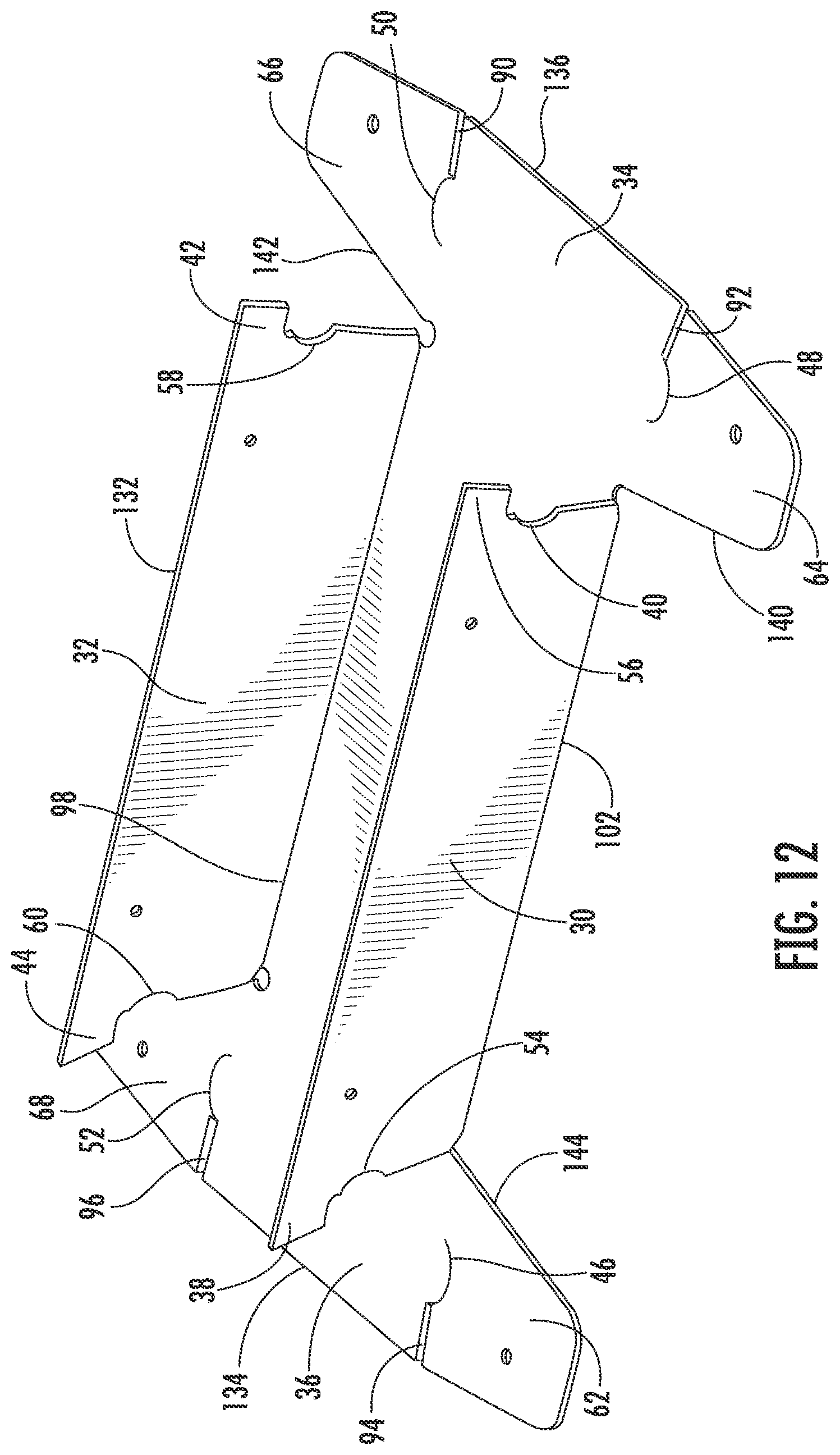 Patent US11780663 Figure 16 – Tub support