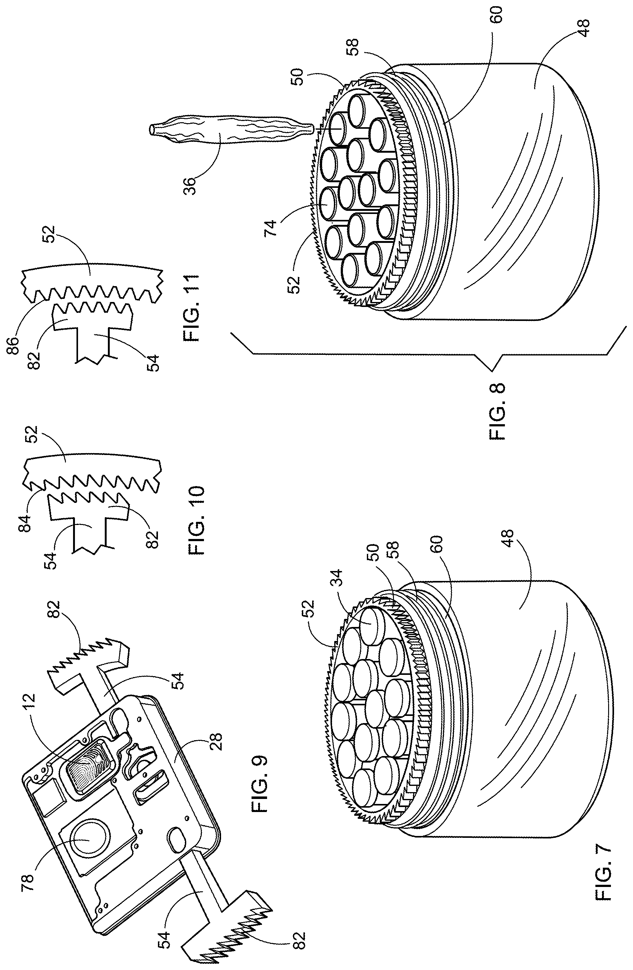 Patent US11780664 Figure 3 – Wireless controlled locking jar with integrated vacuum pump