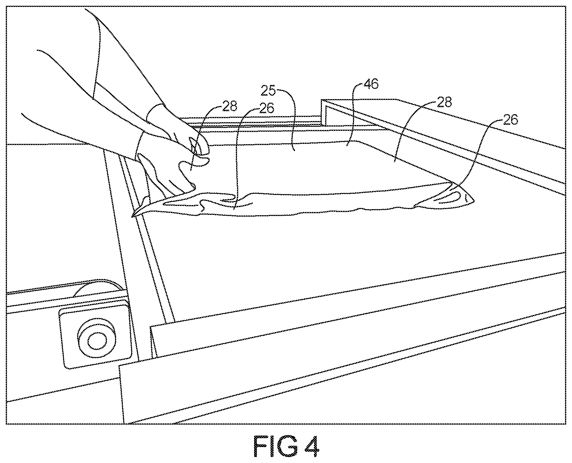 Patent US11780666 Figure 4 – Repulpable container