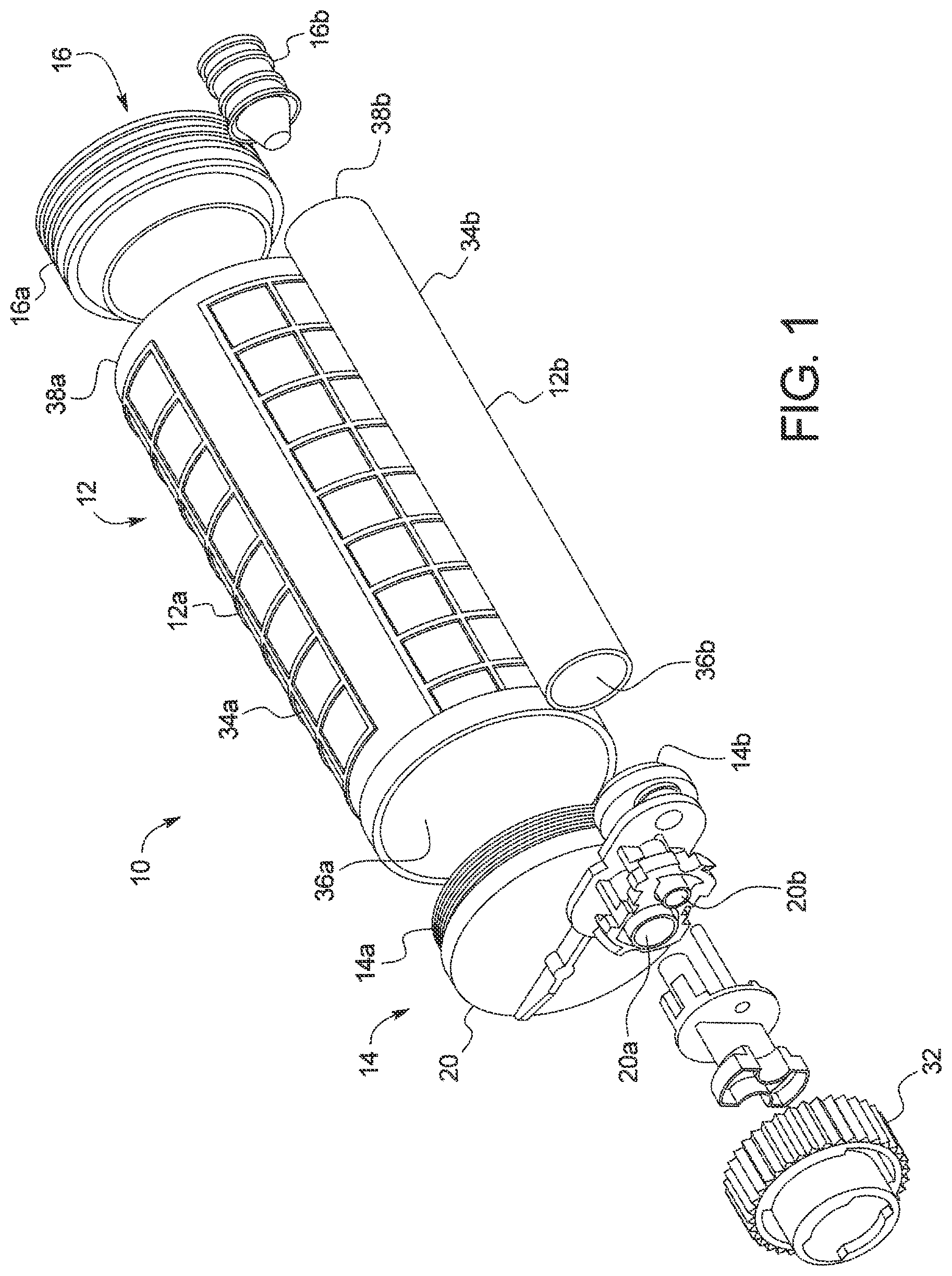 Patent US11780667 Figure 1 – Piston for a collapsible cartridge