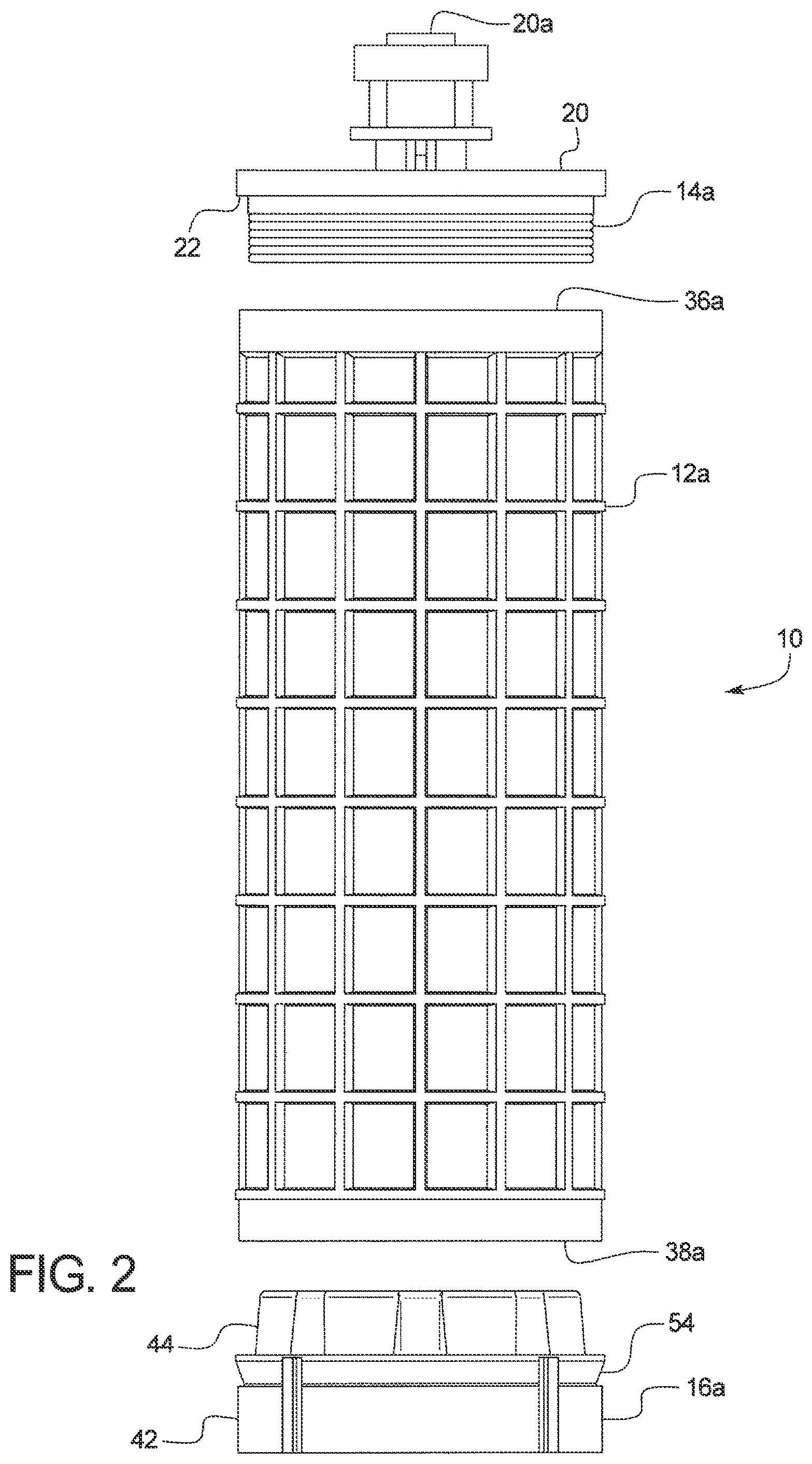 Patent US11780667 Figure 2 – Piston for a collapsible cartridge